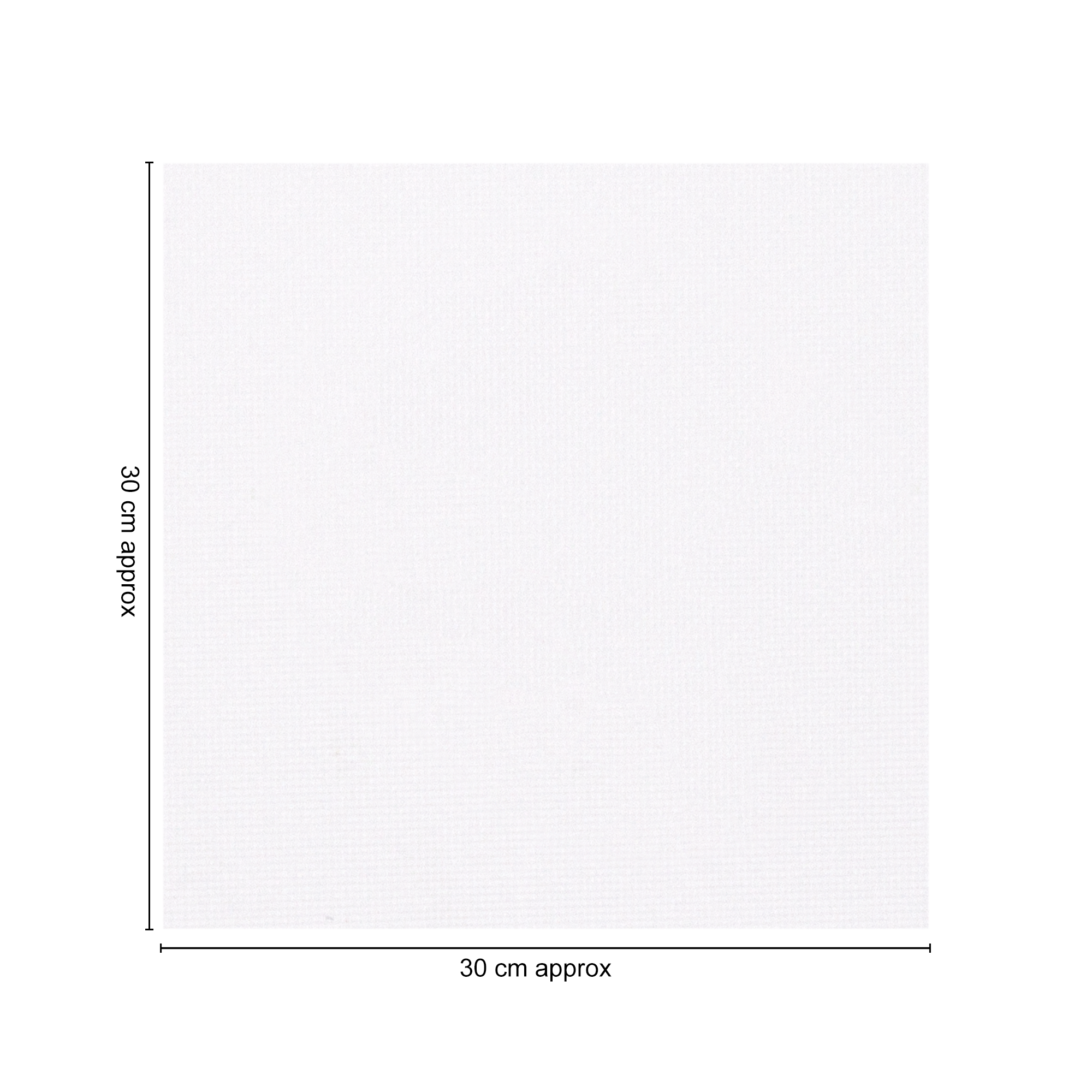 Linen Paper White 12 x 12inch 100gsm 1Sheet