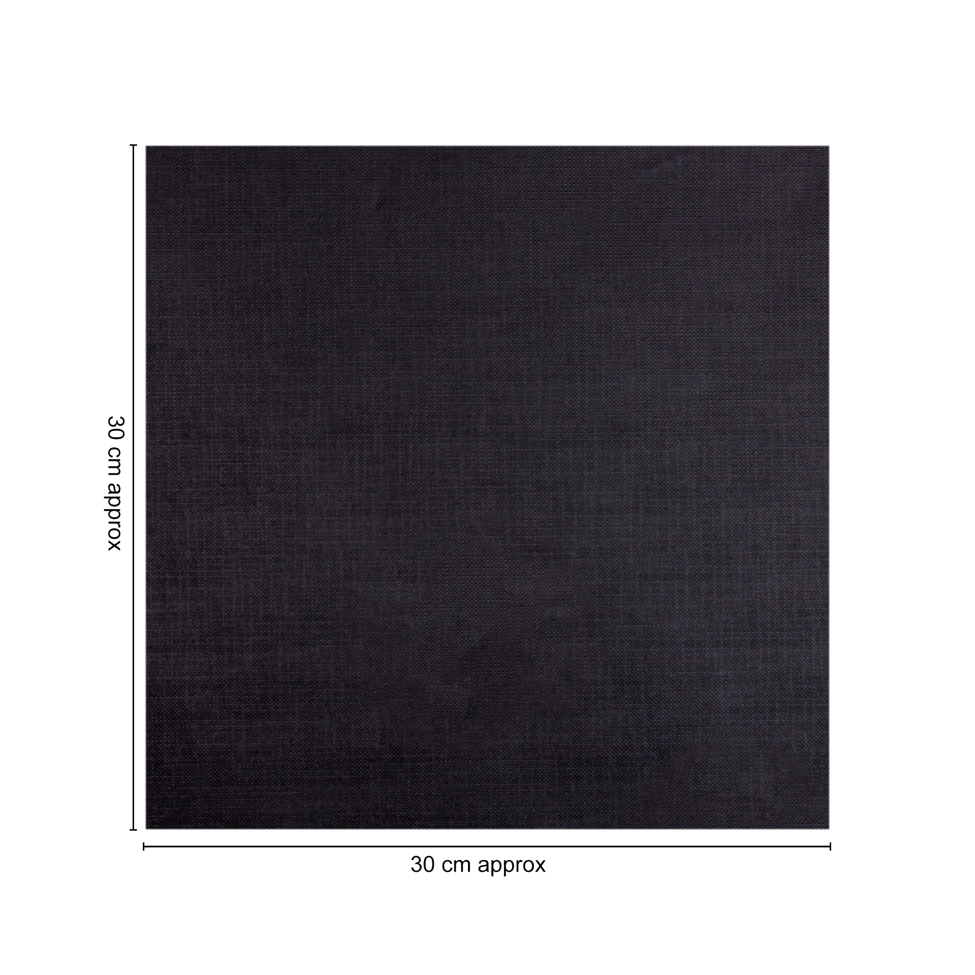 Linen Paper Black 12 x 12inch 100gsm 1Sheet