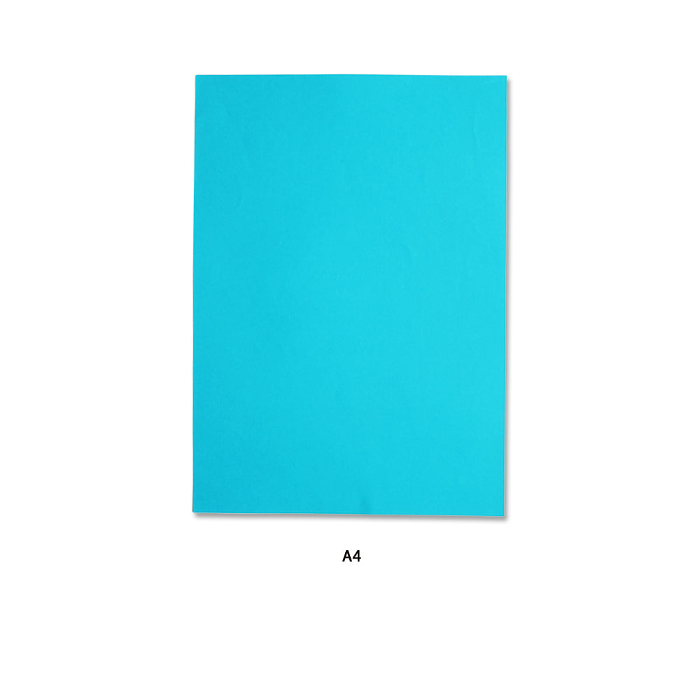 Punch Paper Turquoise A4 80Gsm 10Sheets