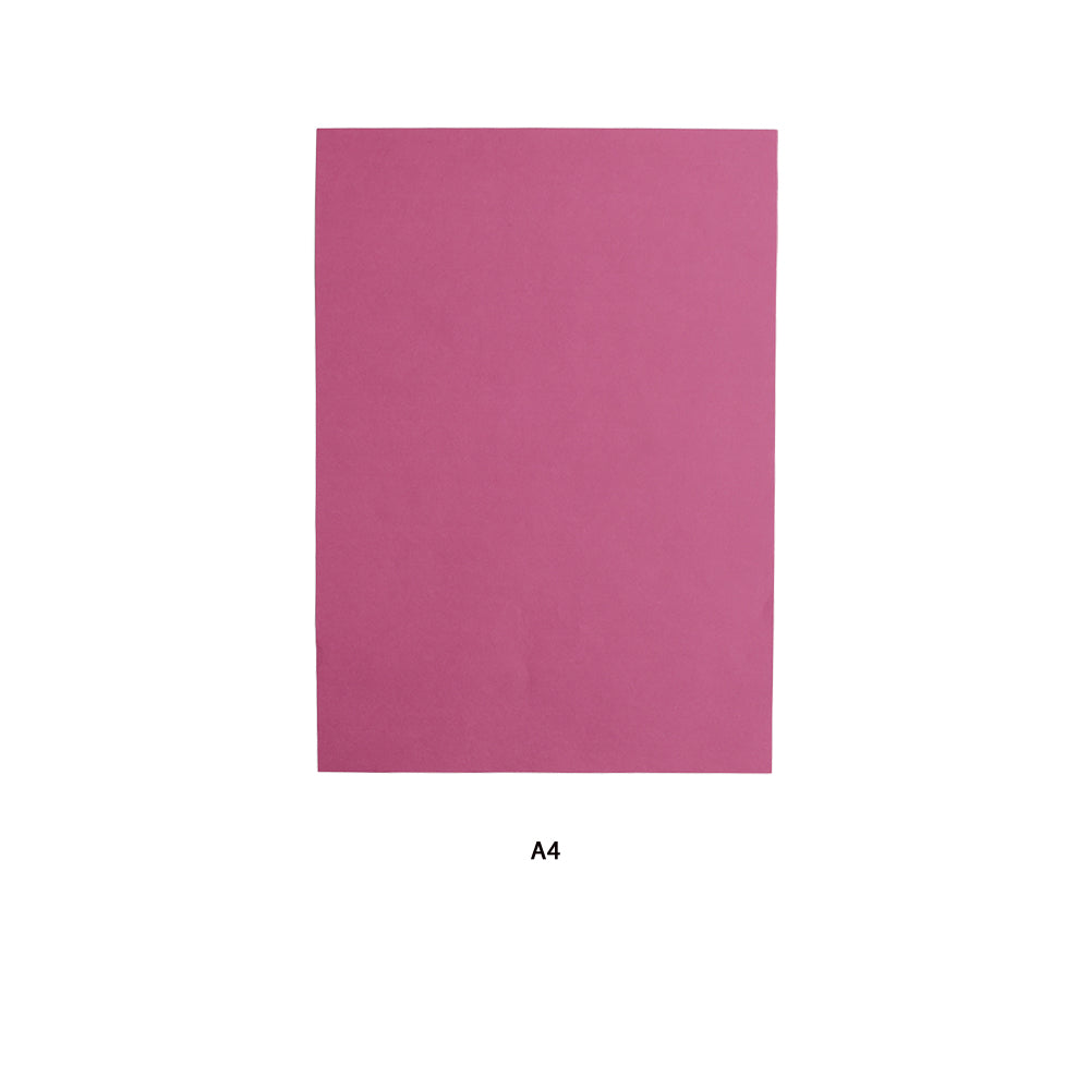 Punch Paper Hot Pink A4 80Gsm 10Sheets