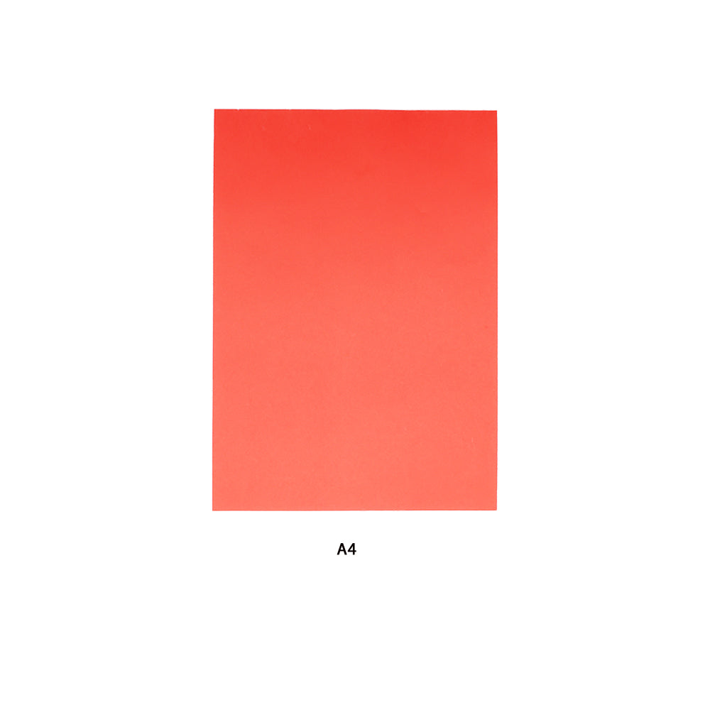 Punch Paper Cherry Red A4 80Gsm 10Sheets