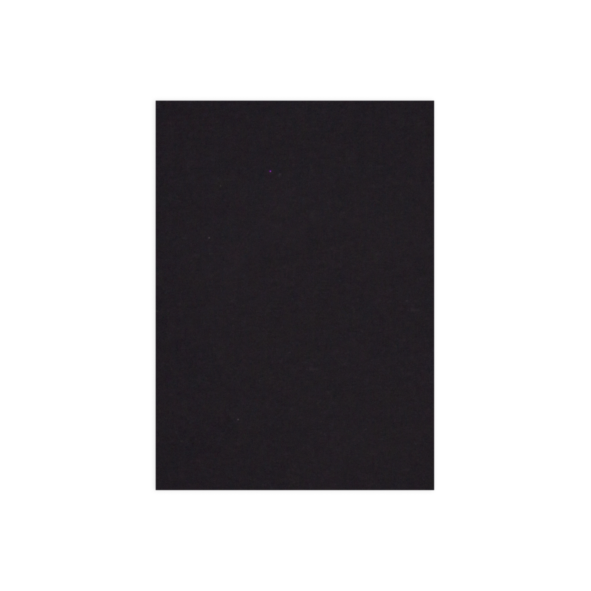 Cardstock Ebony Black A4 200Gsm 1Sheet