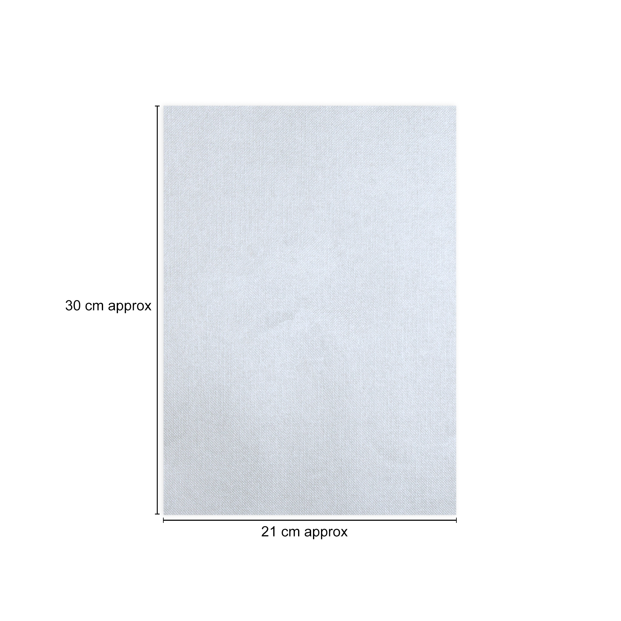 Linen Paper Silver A4 100gsm 1Sheet