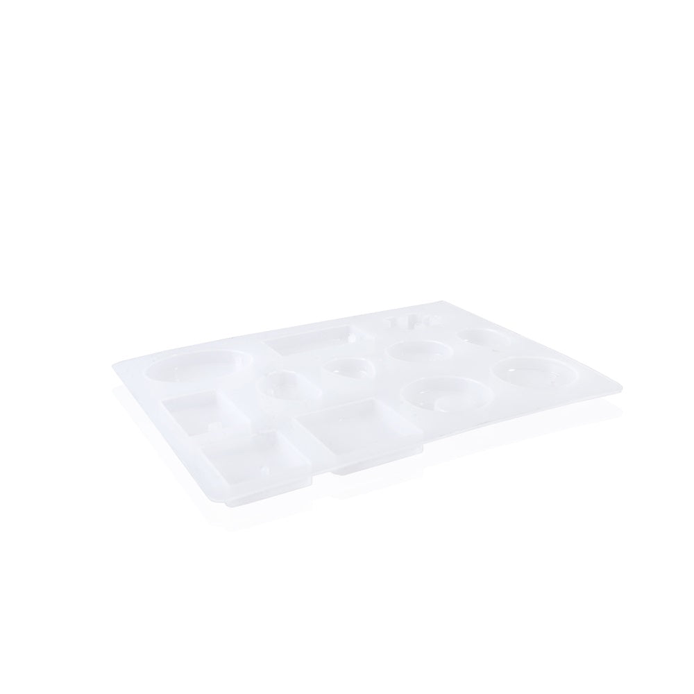 Silicone Mould Pendant Shapes L-5.5 Inch W-5.9 Inch D-7.87Mm 1Pc Ib