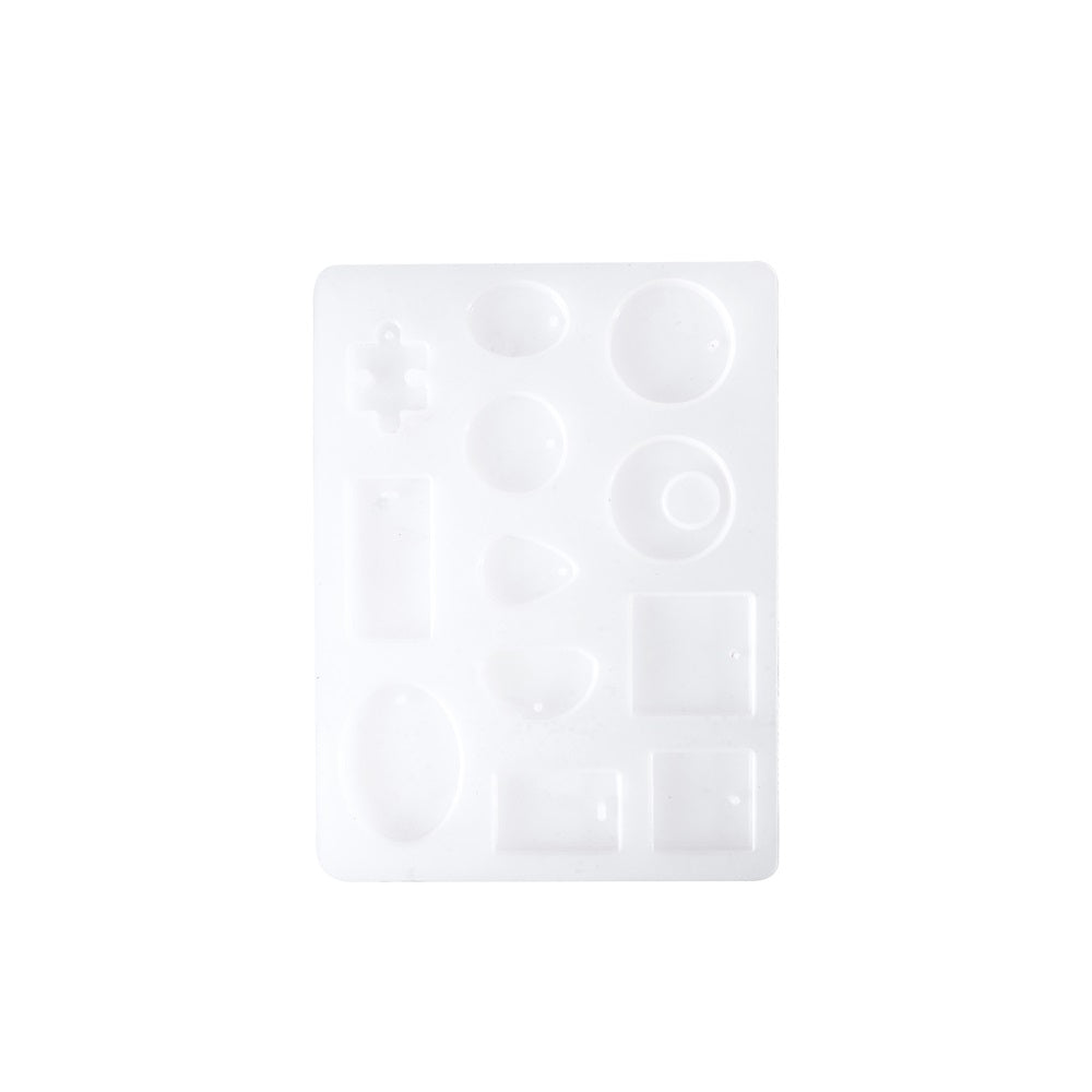 Silicone Mould Pendant Shapes L-5.5 Inch W-5.9 Inch D-7.87Mm 1Pc Ib