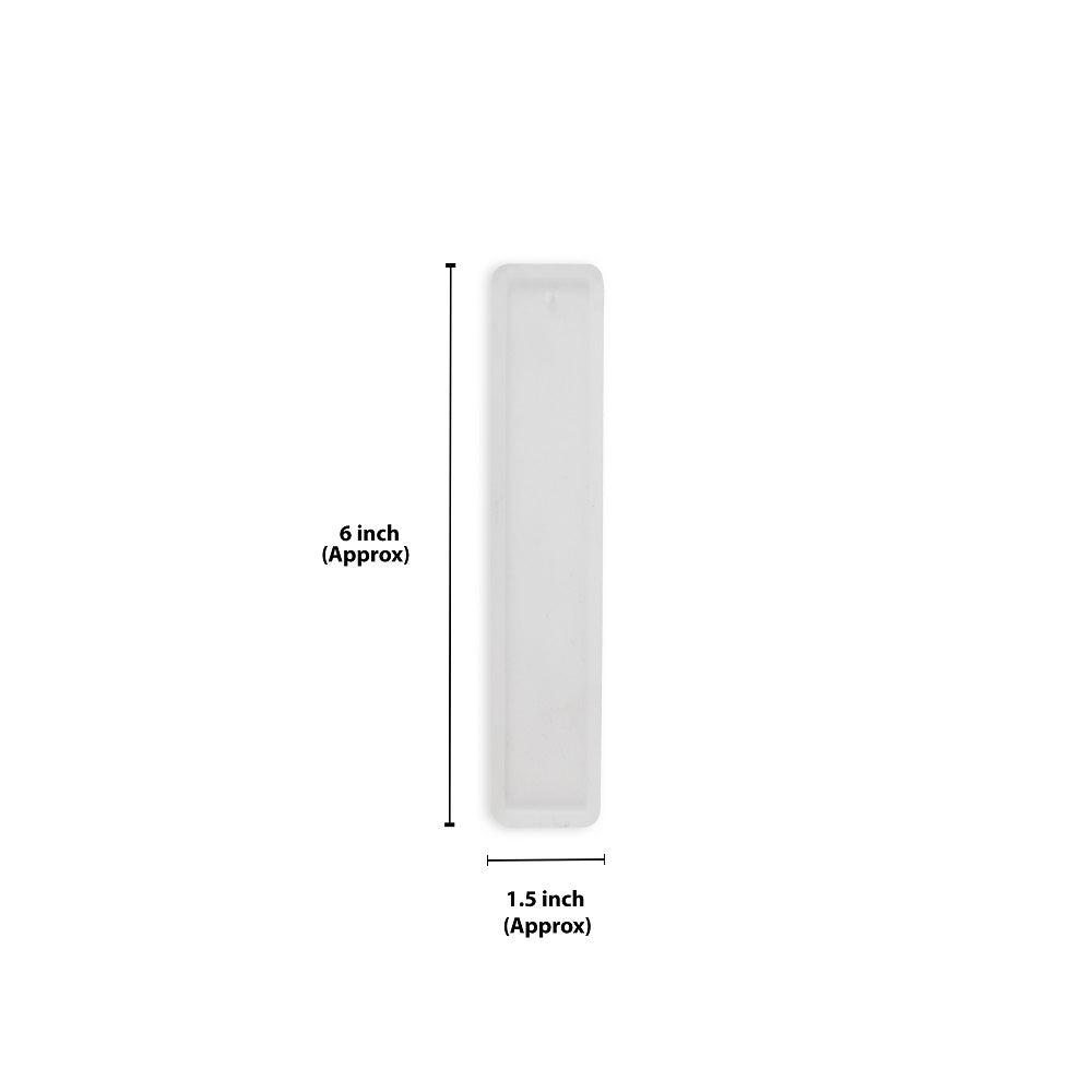 Silicone Mould Book Mark H 6 x W 1.5inch Approx 1pc