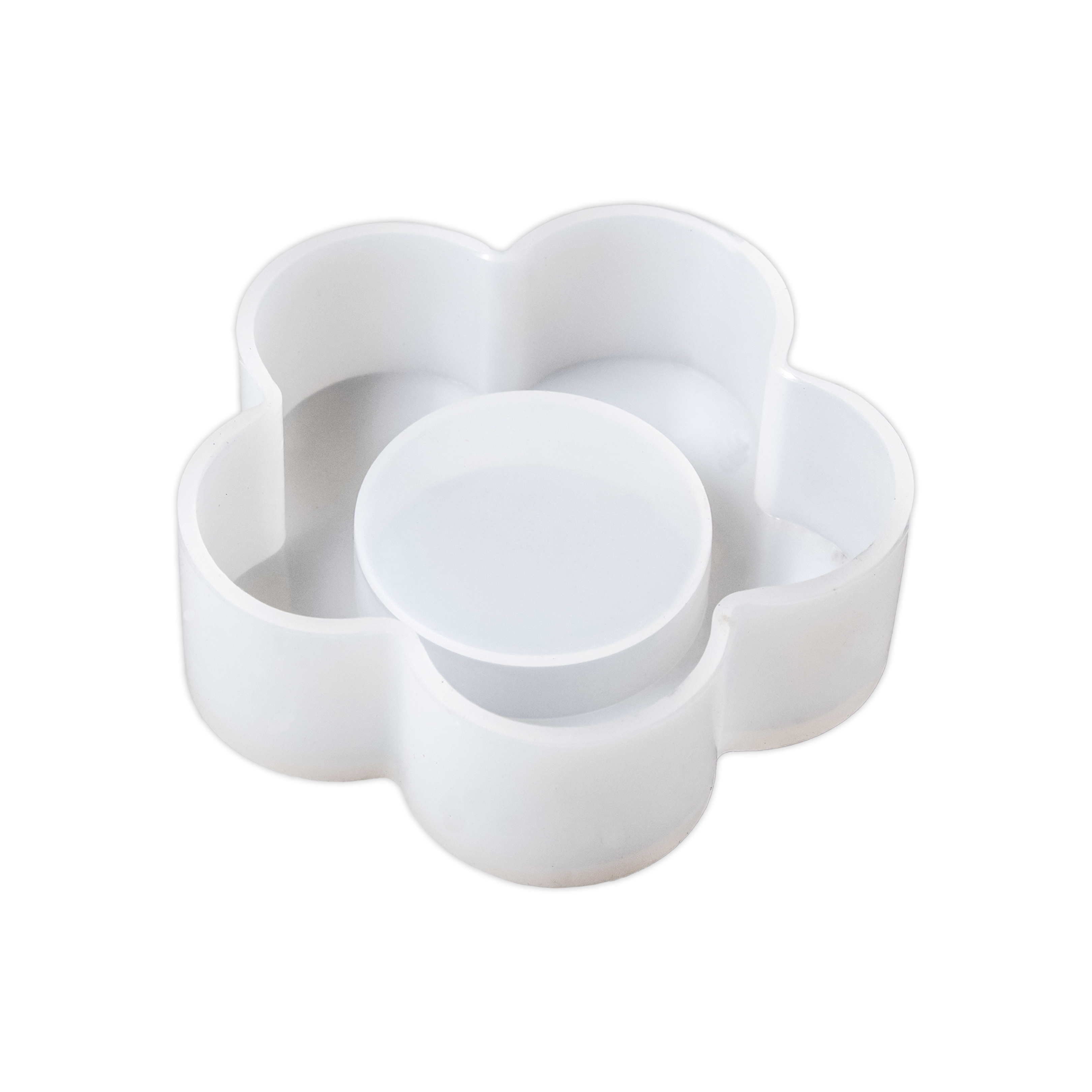 Silicone Mould Flower Tea Light Holder H1 X 3inch Dia 1pc