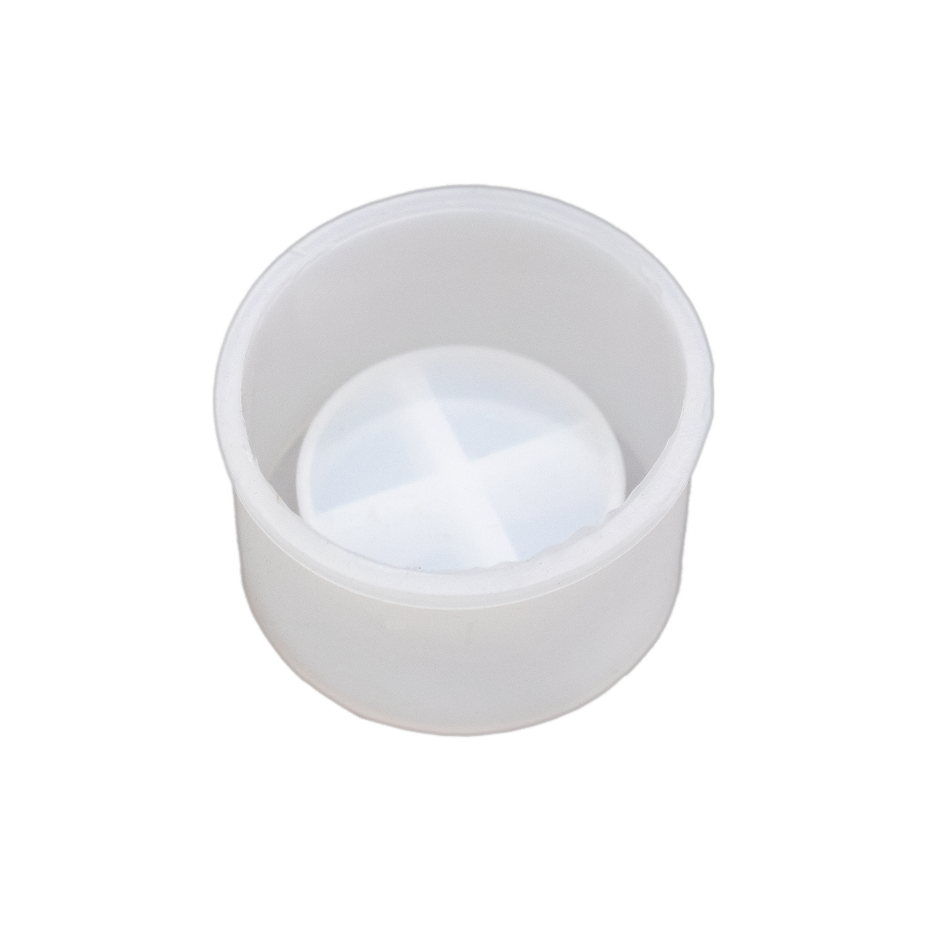 Silicone Mould Round Tea Light Stand H1.5 X 2.25inch Dia 1pc