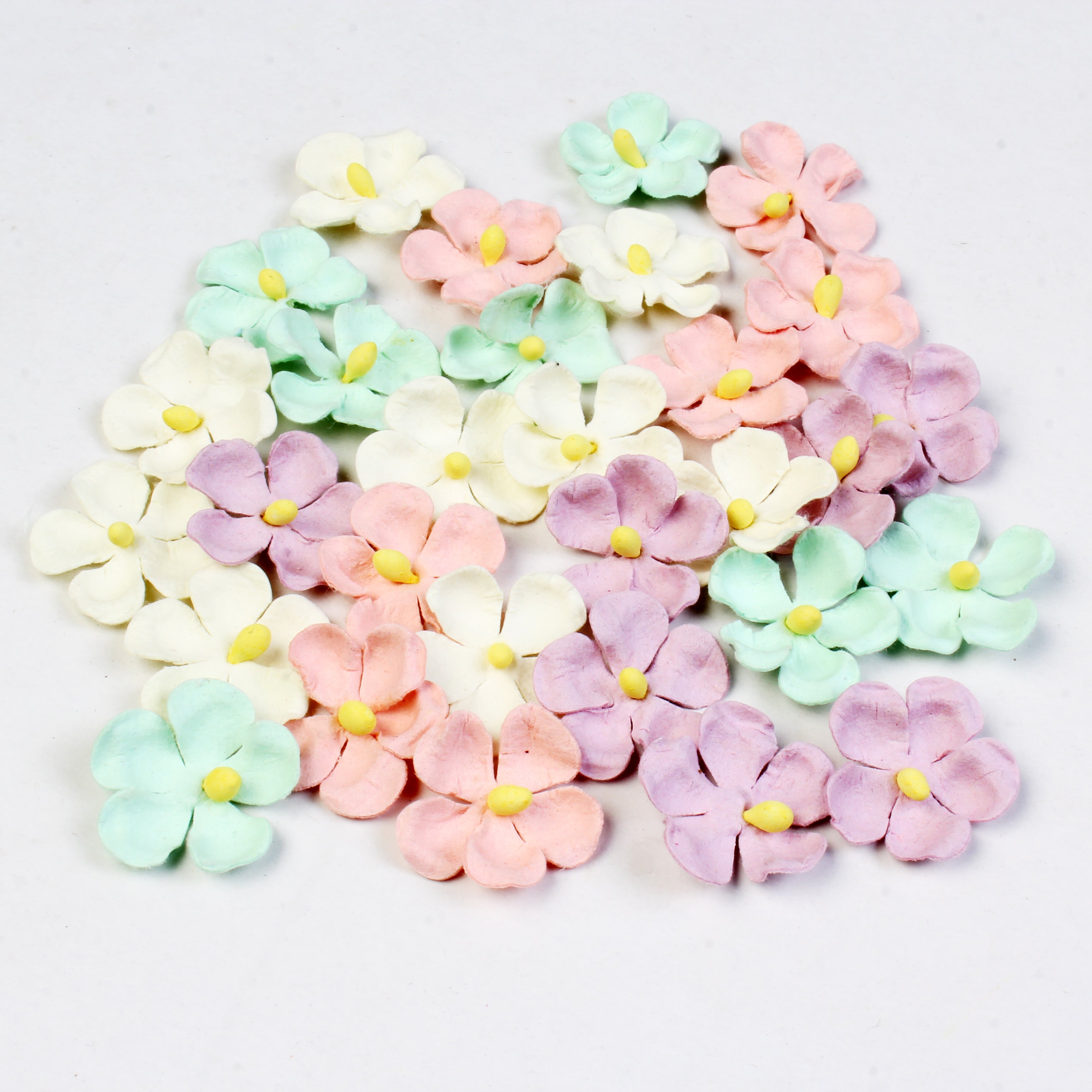 Handmade flowers Fairy Garden Paula Approx 2.1Cm 30Pc Pbci Lb