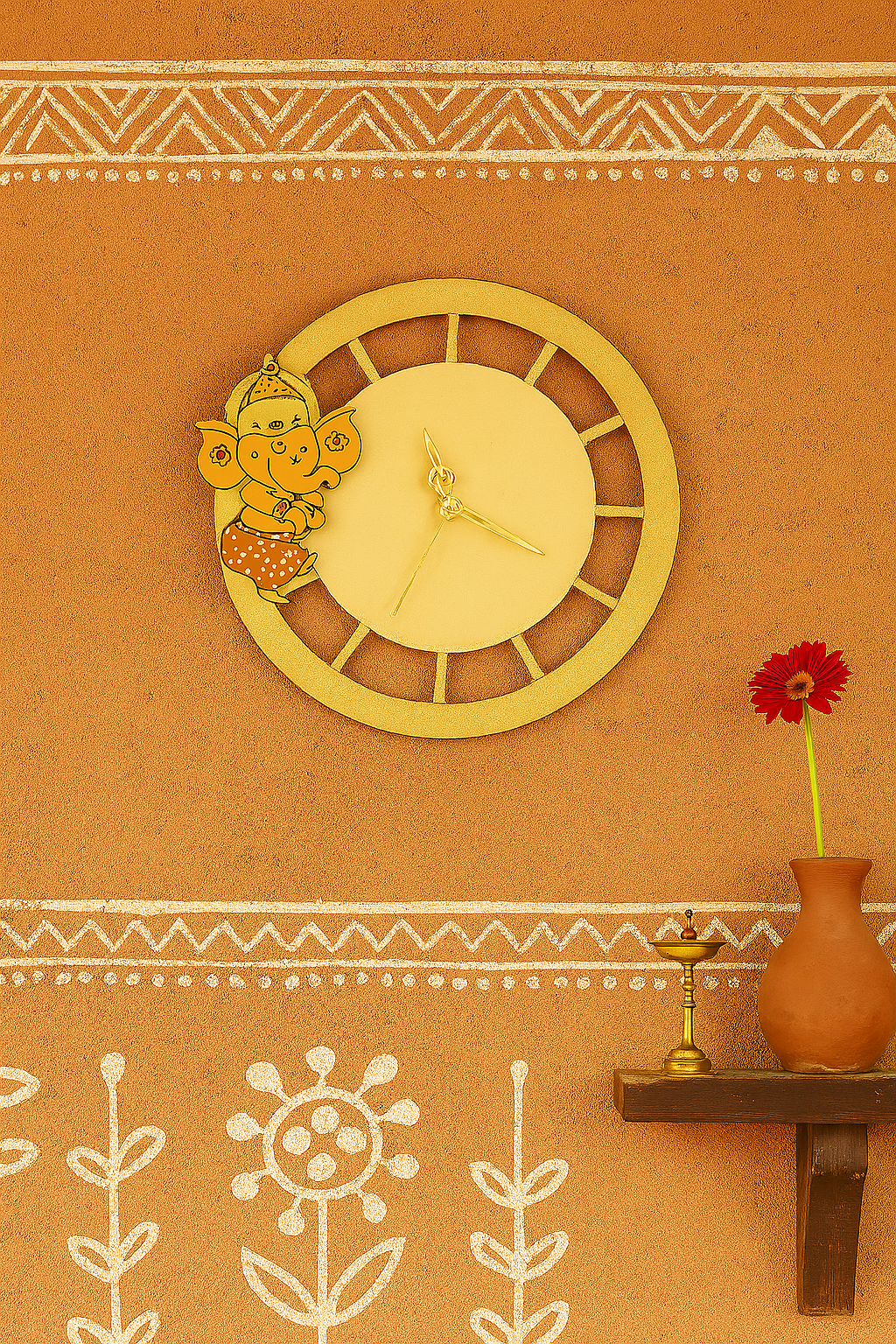 DIY Ganesha Decorative Clock Making Kit
