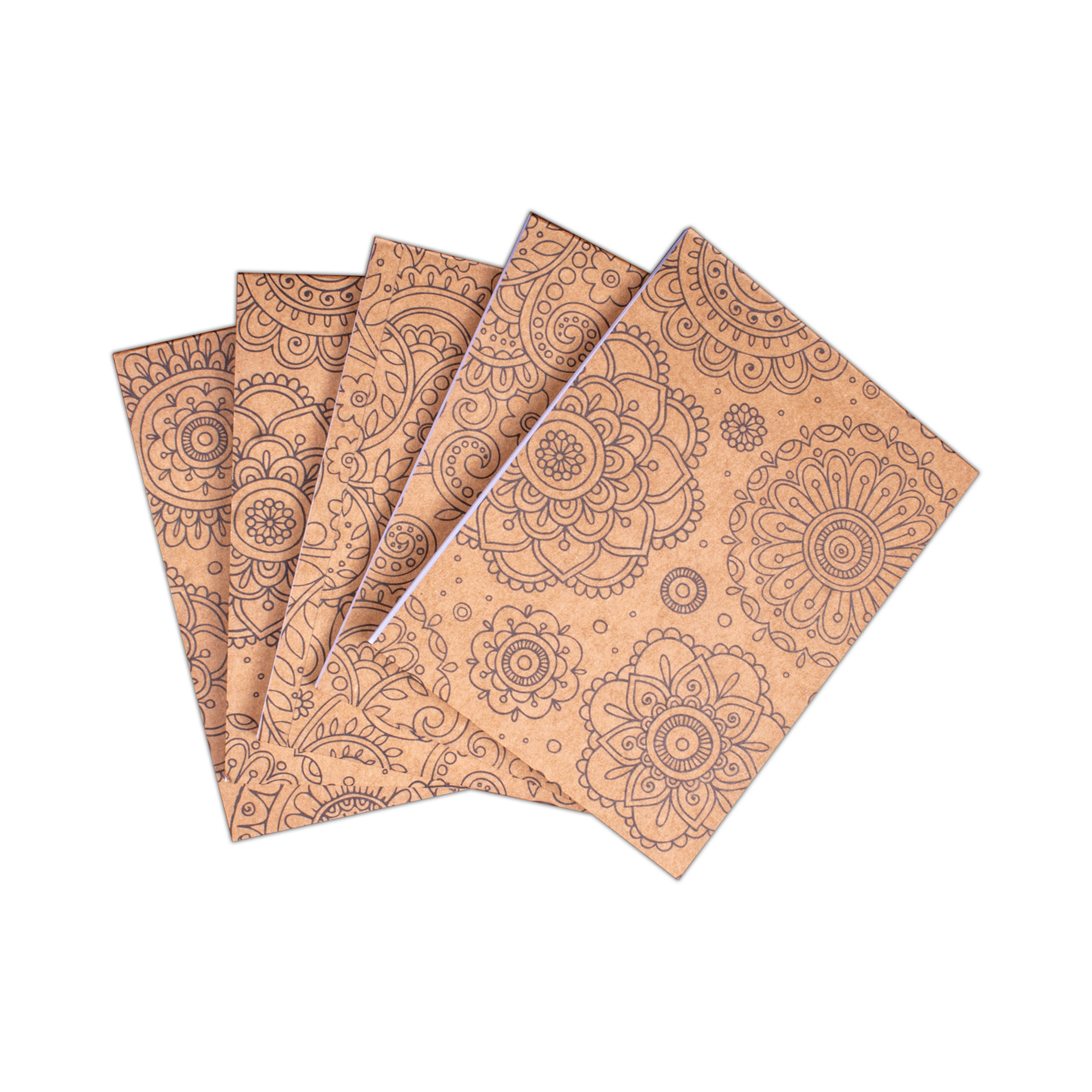 Pocketz Notepad | L9 X W12cm | 90gsm - 64pages - Pack Of 5 Books
