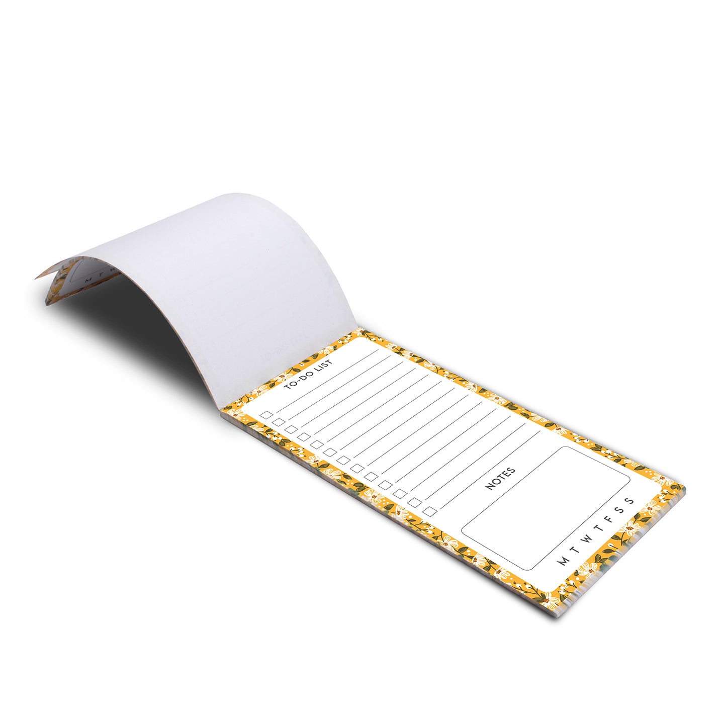 Fridge Magnet To Do List Floral Vine 70gsm 52 Sheets