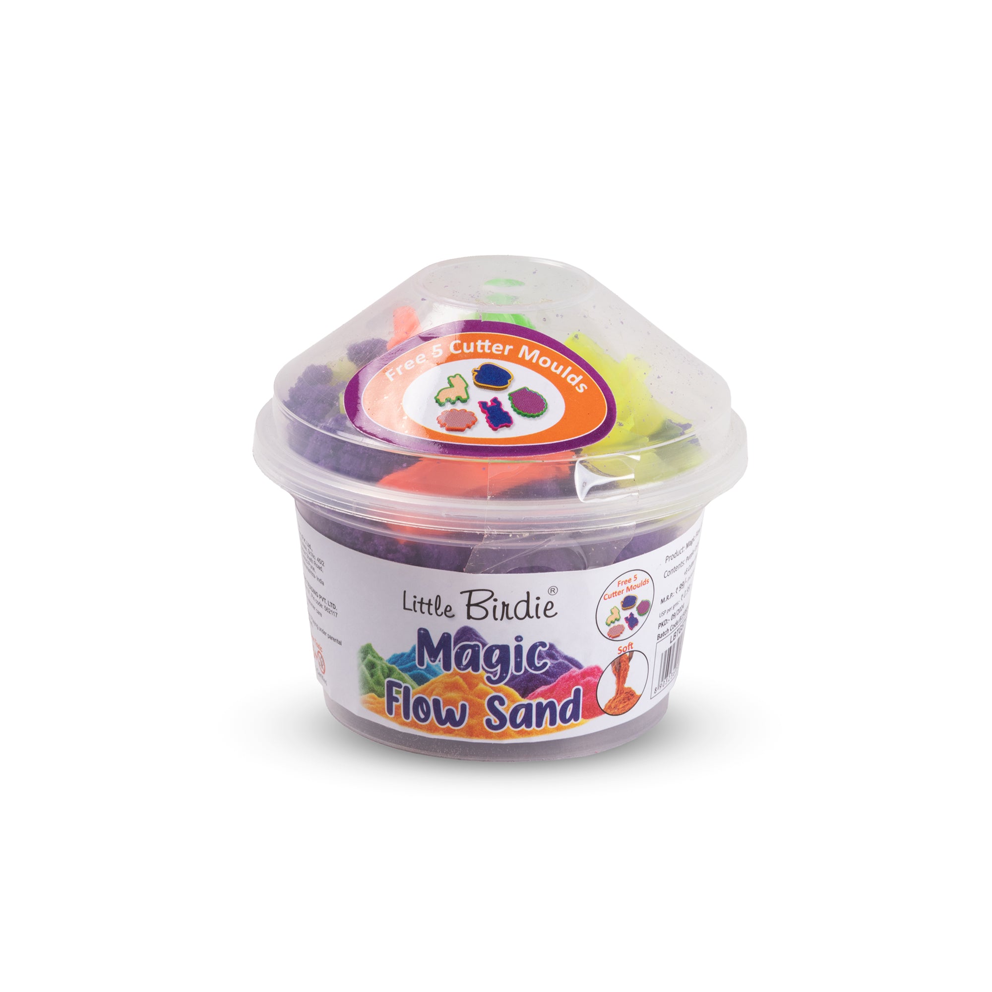 Magic Flow Sand - Purple | 100gm Bottle
