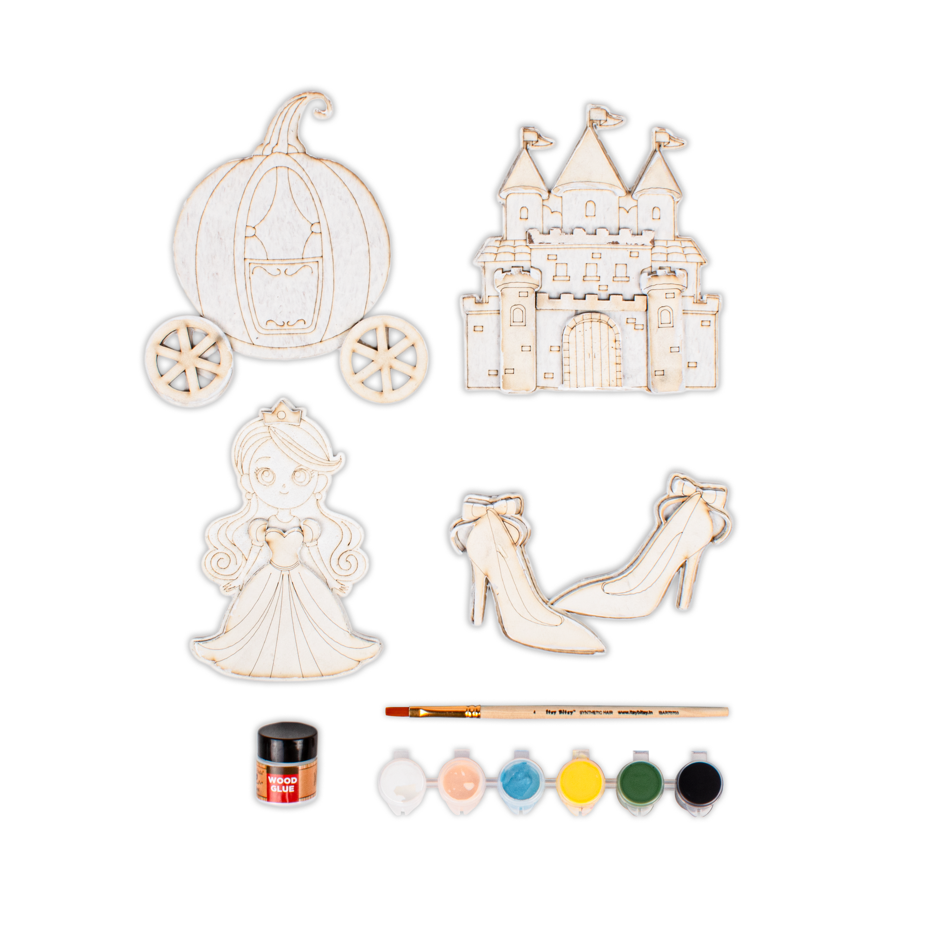 DIY Paint and Play Kit - Little Princess, 1 Box