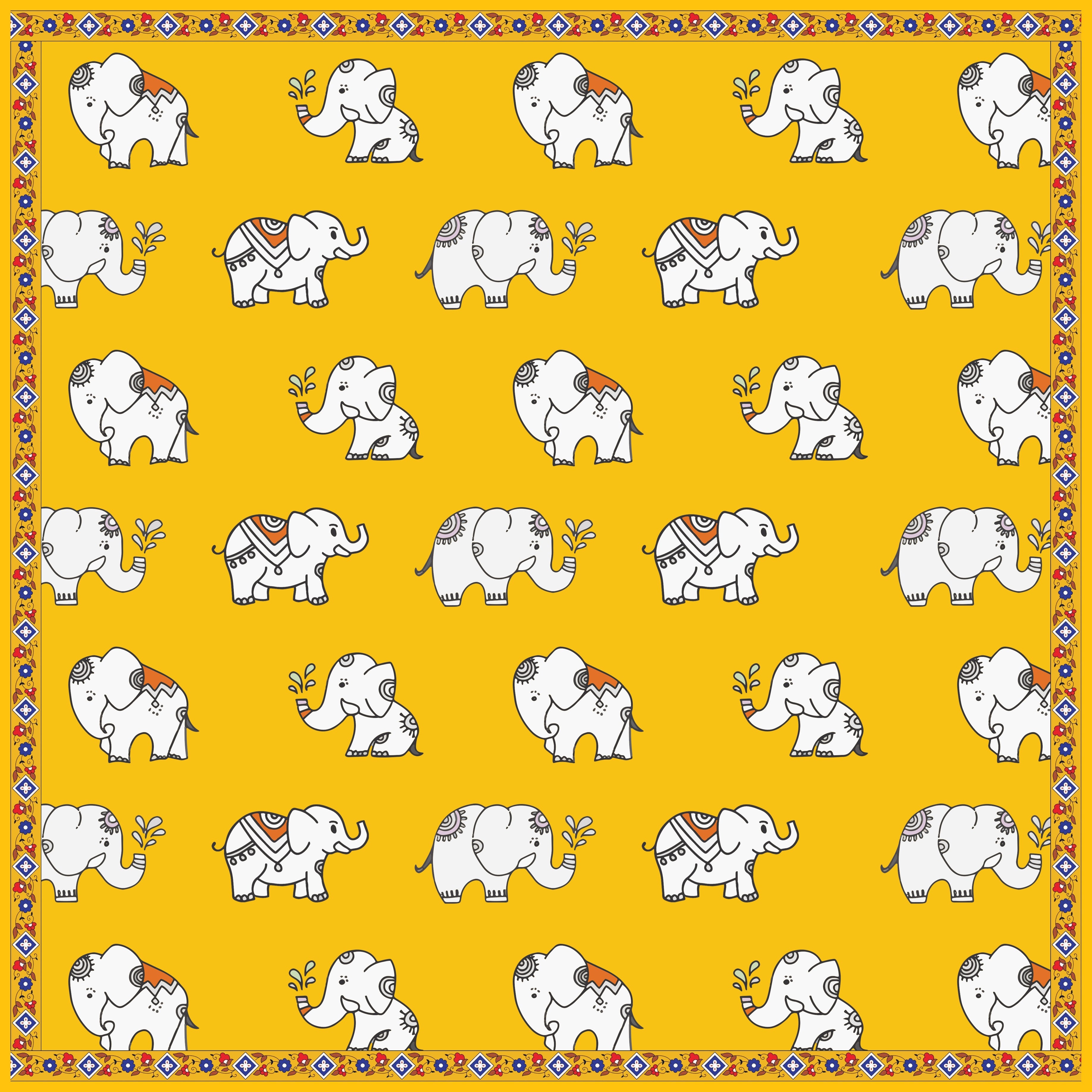 Paper Pack Madhubani 12 X 12inch 250gsm 12 Sheet
