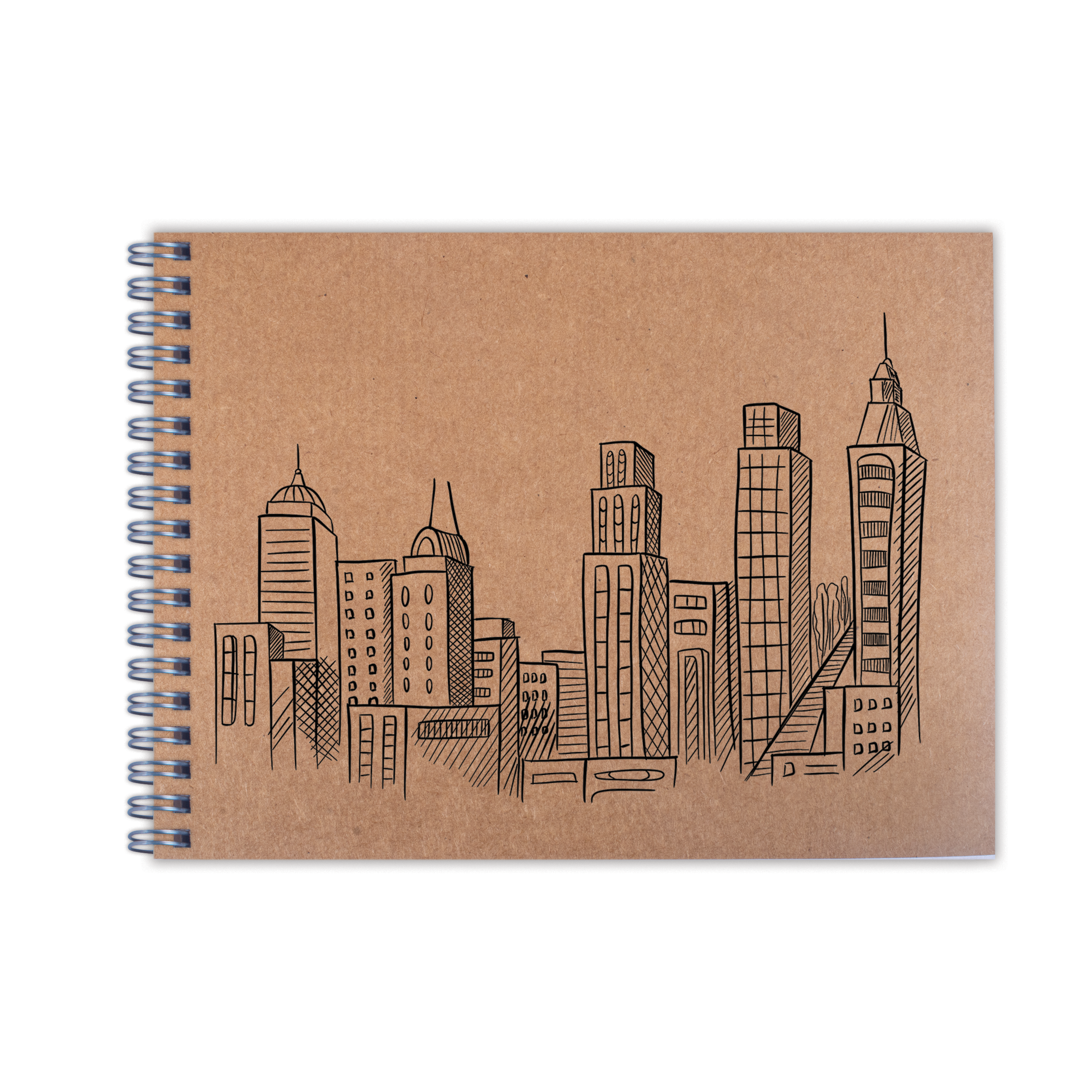 Kraft Sketchbook Kraft Board | A5 Wire-O | 200gsm - 48Pages - 1 Book