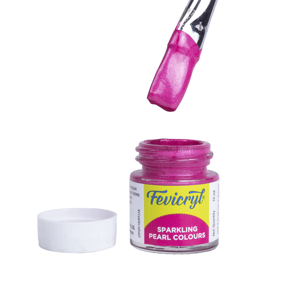 Fevicryl Color Sparkling Pearl Light Pink 10ml