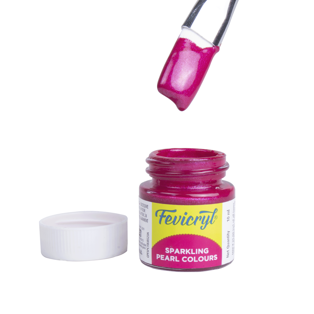 Fevicryl Color Sparkling Pearl Magenta 10ml
