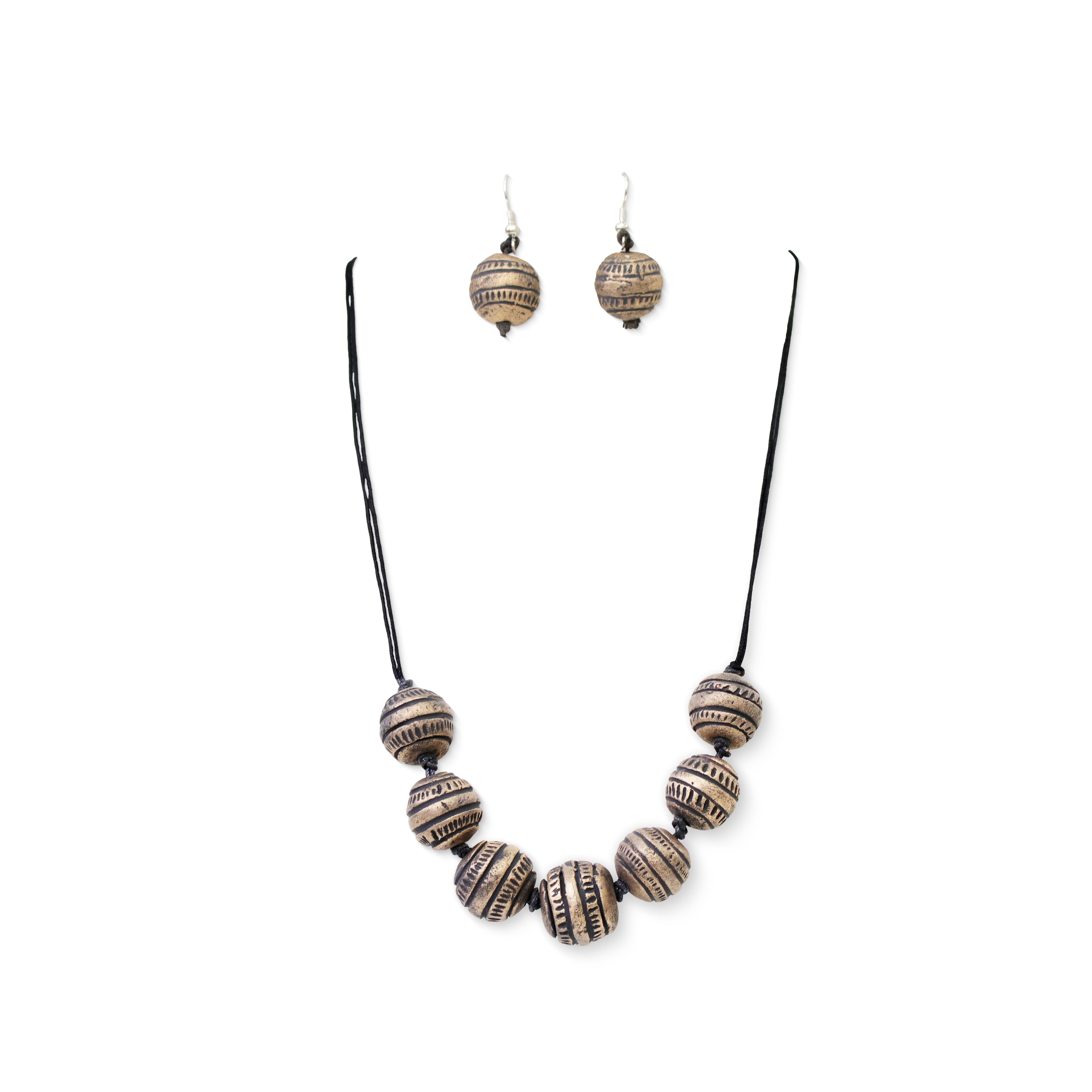 Diy Terracotta Necklace Kit 1pc Box