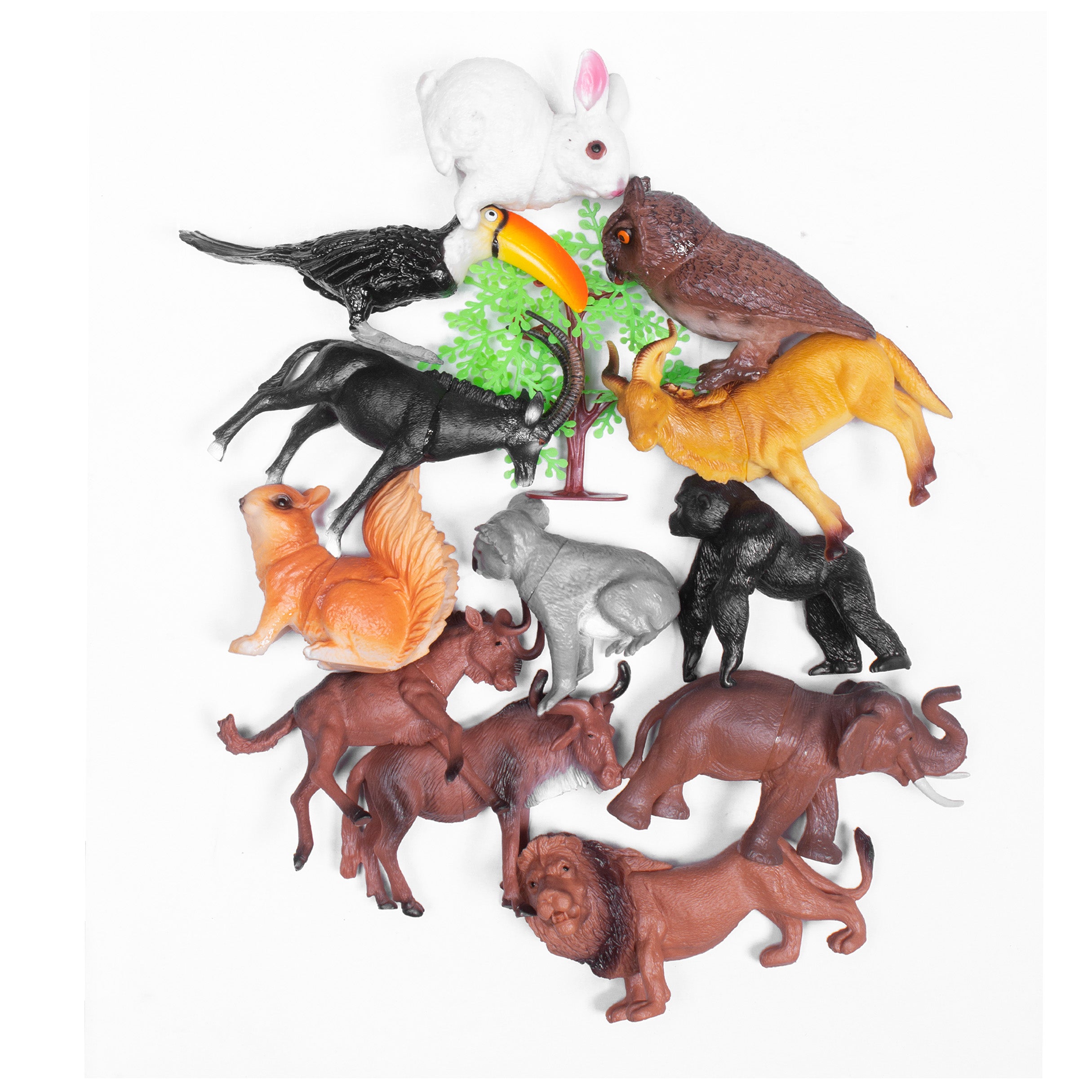 Rubber Toys | Wild Animal | 1Pack - Combo -1