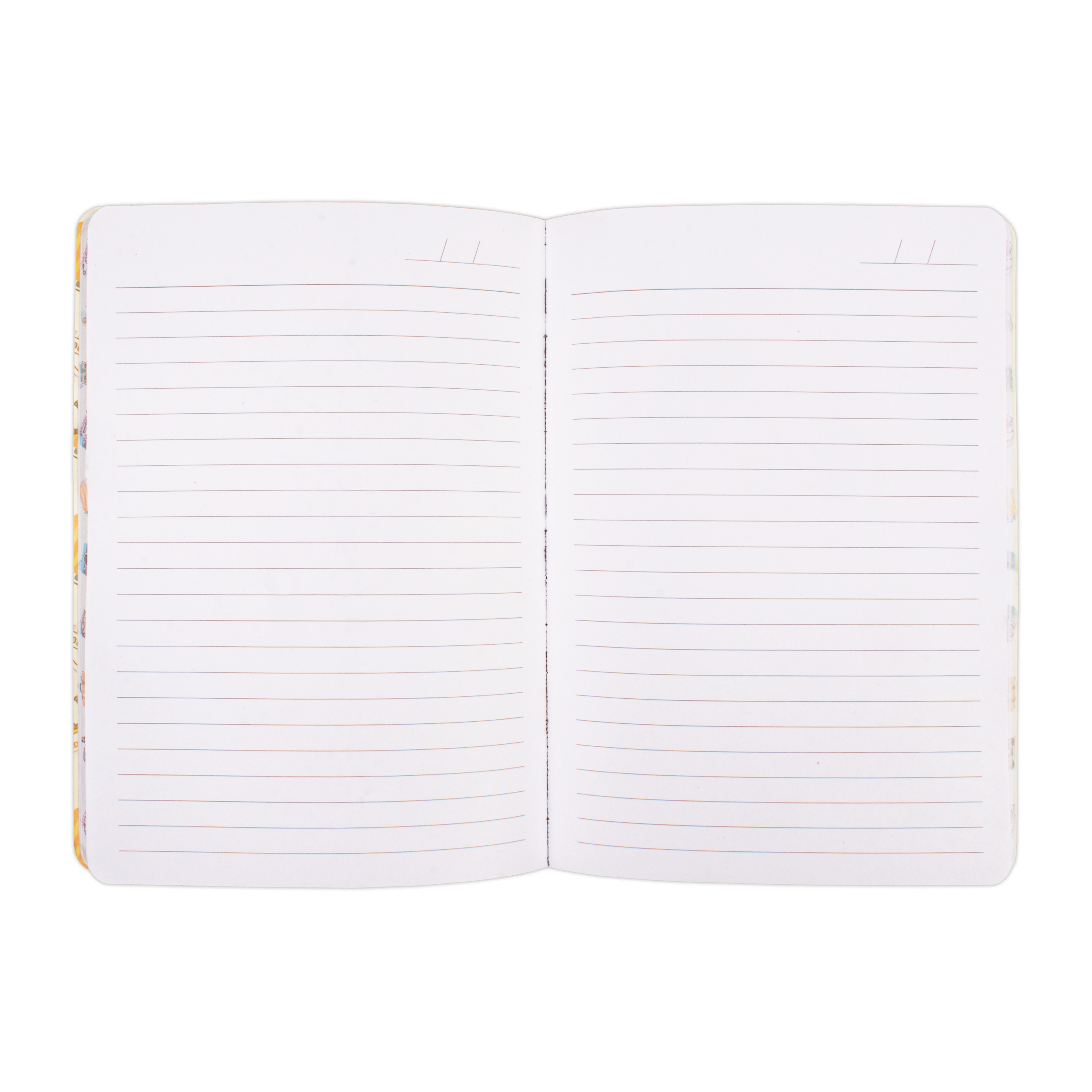 Softbound Ruled Notebook Travel Edge Printed A5 128pages 100gsm