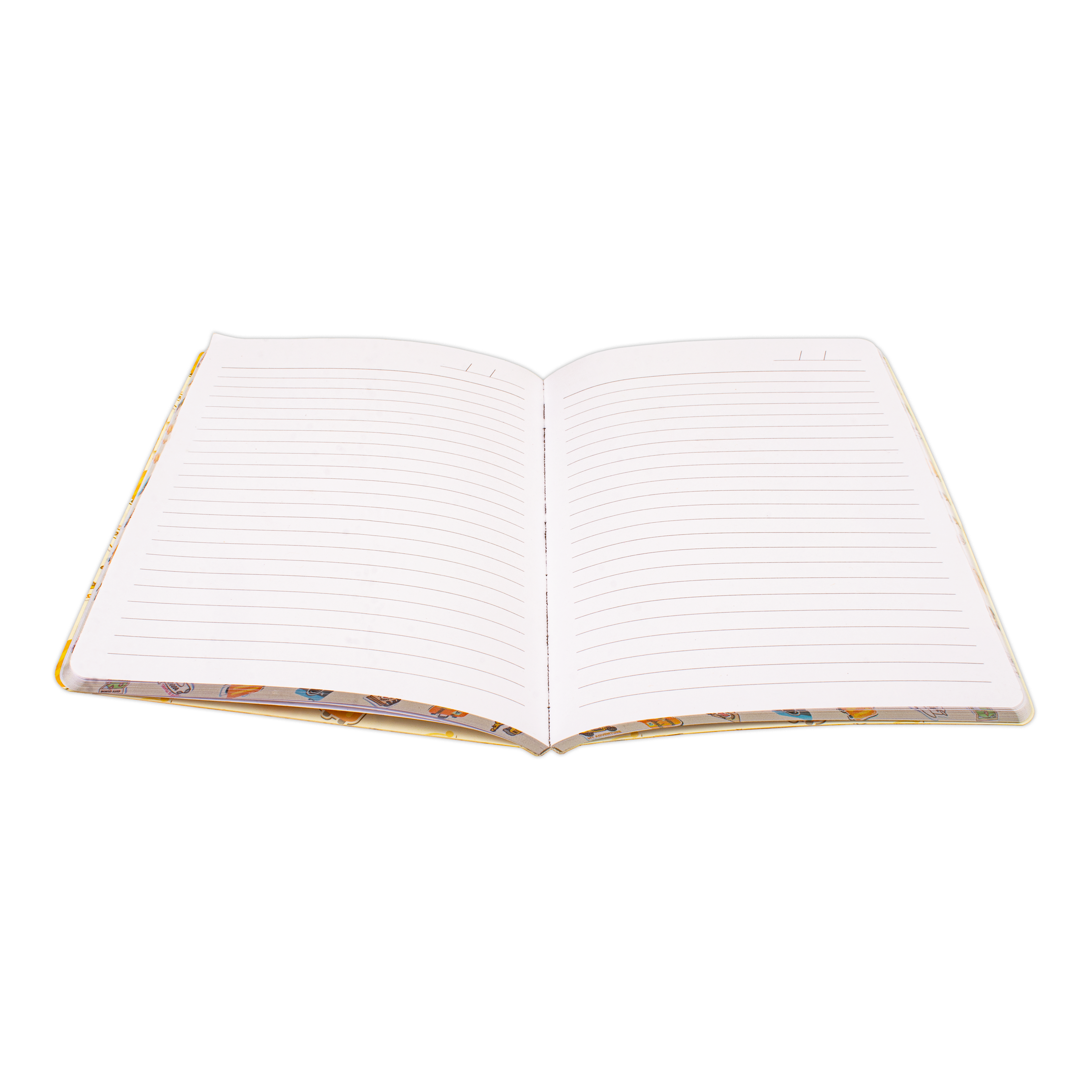 Softbound Ruled Notebook Travel Edge Printed A5 128pages 100gsm