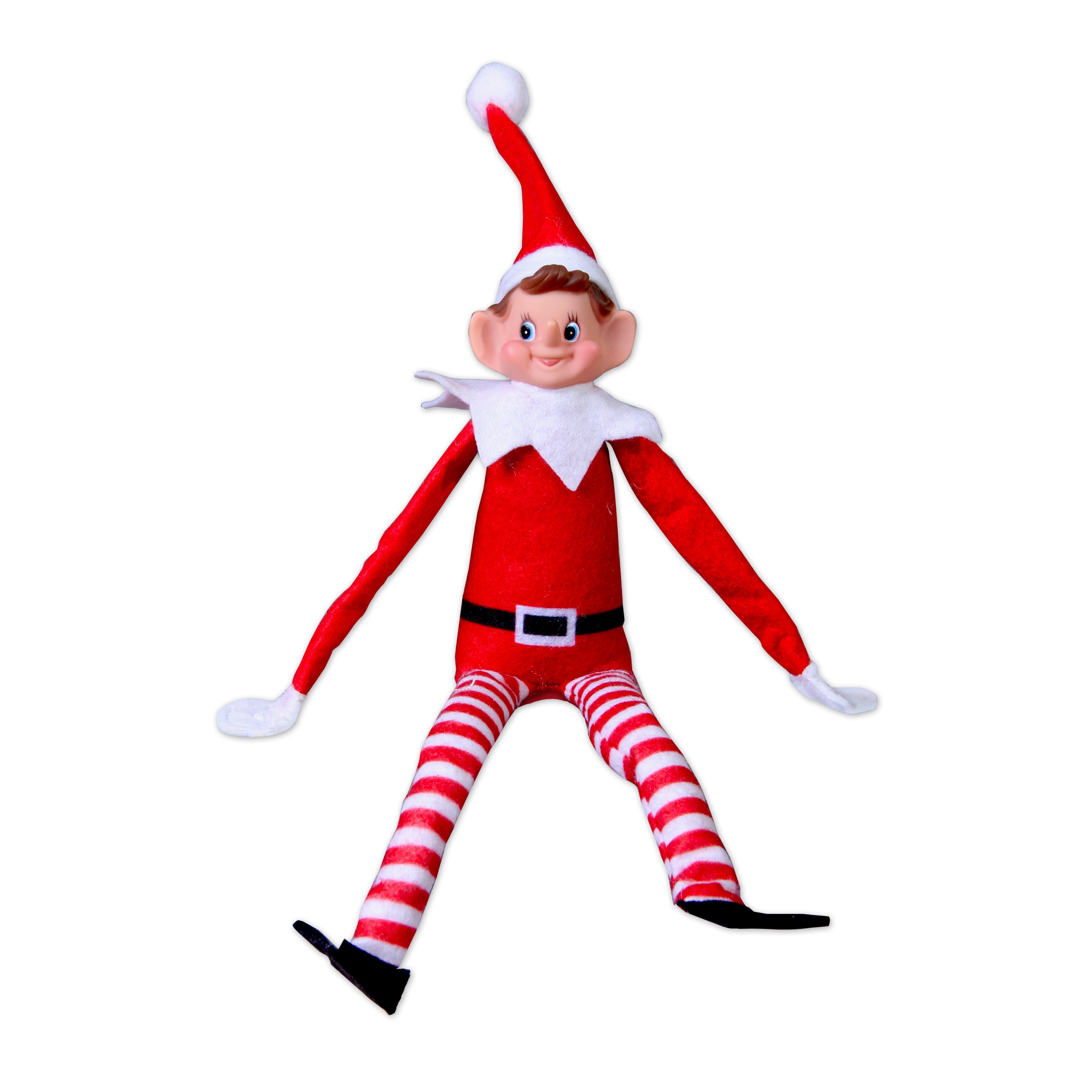 Christmas Shelf Sitting Elf 33Cm 1Pc