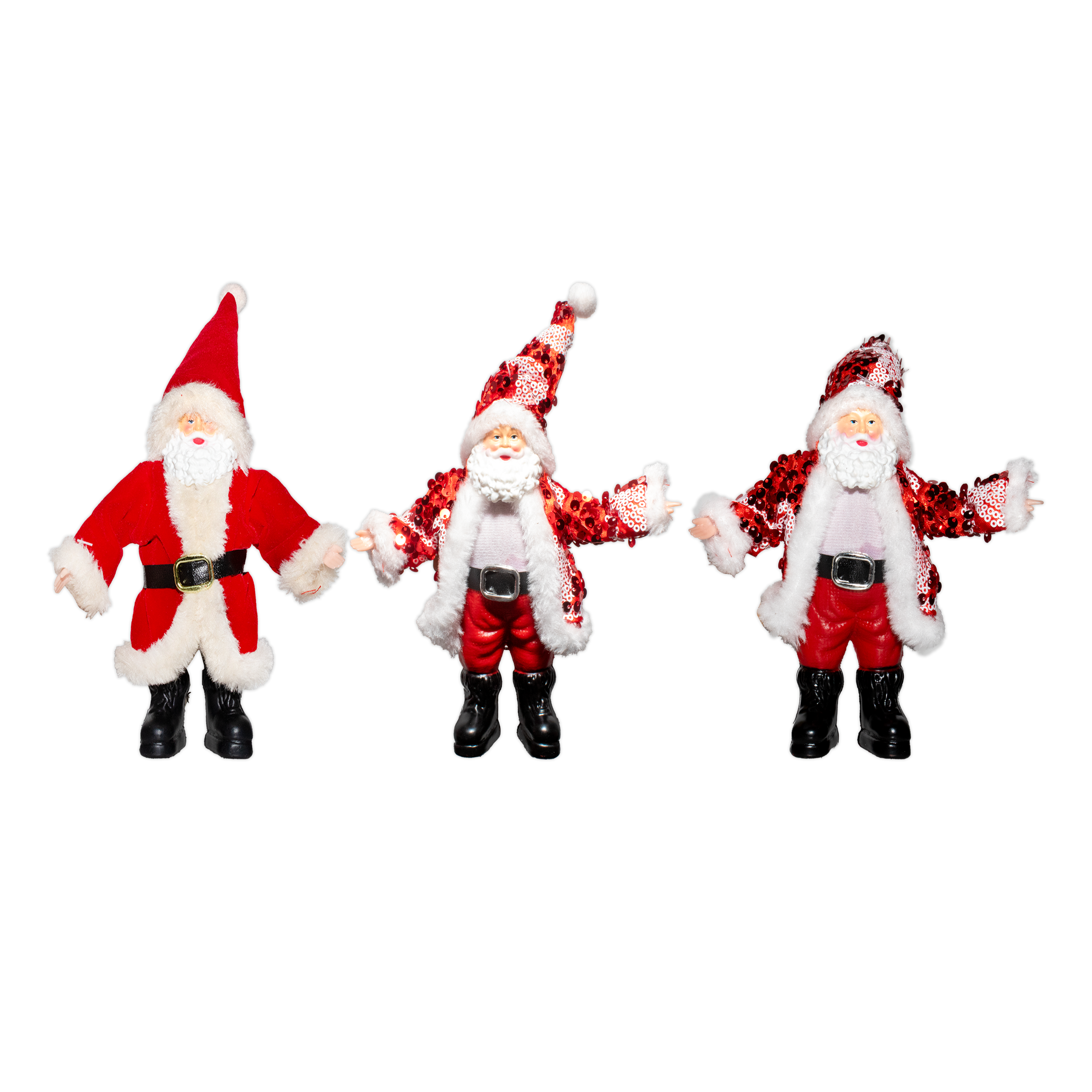 Classic Table Decoration - Santa, 18cm Assorted Design, 1pc