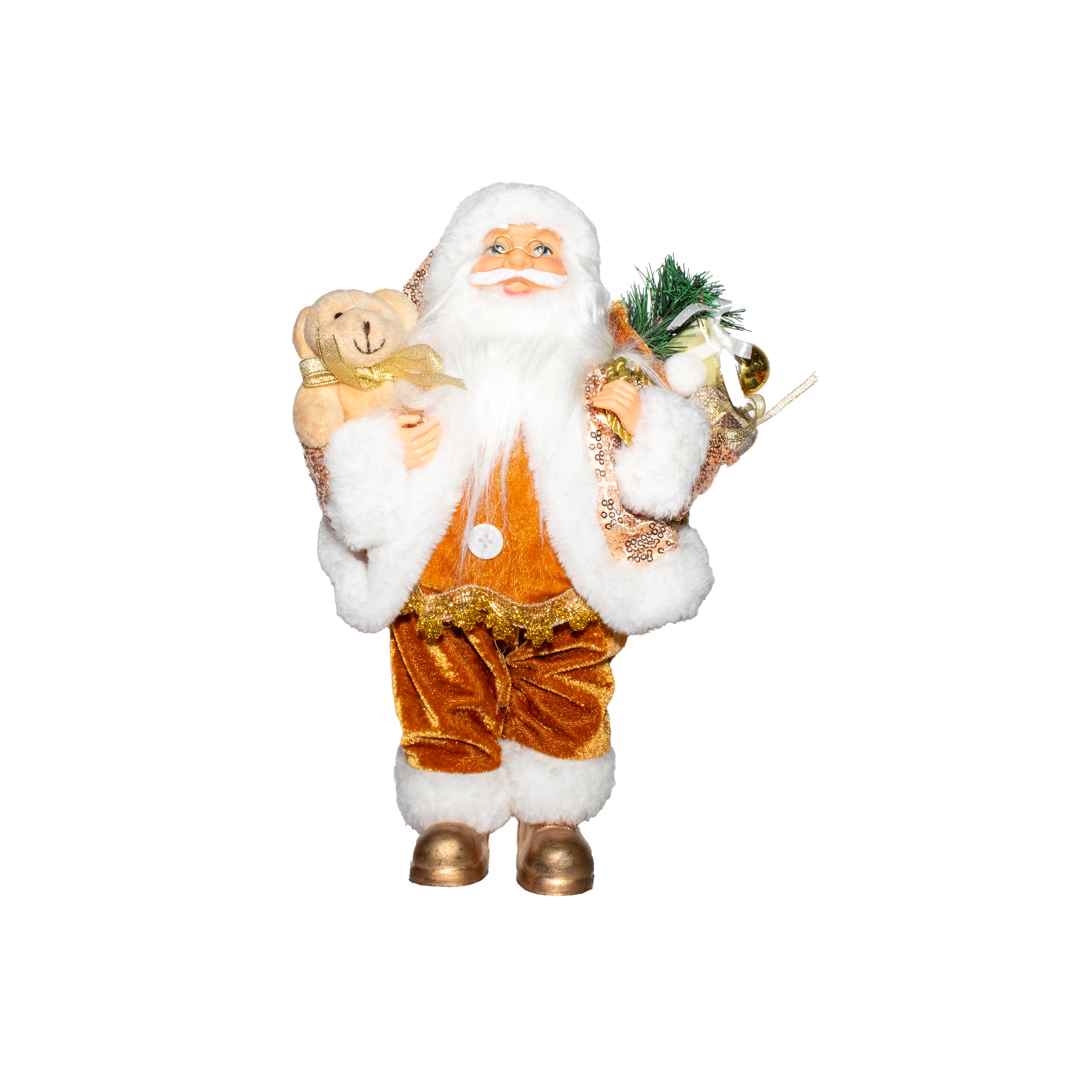 Santa Figurine - Assorted Design 30cm, 1pc