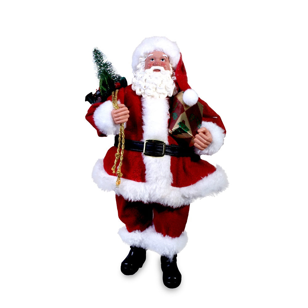 Collectible Christmas Tree Santa 27Cm 1Pc