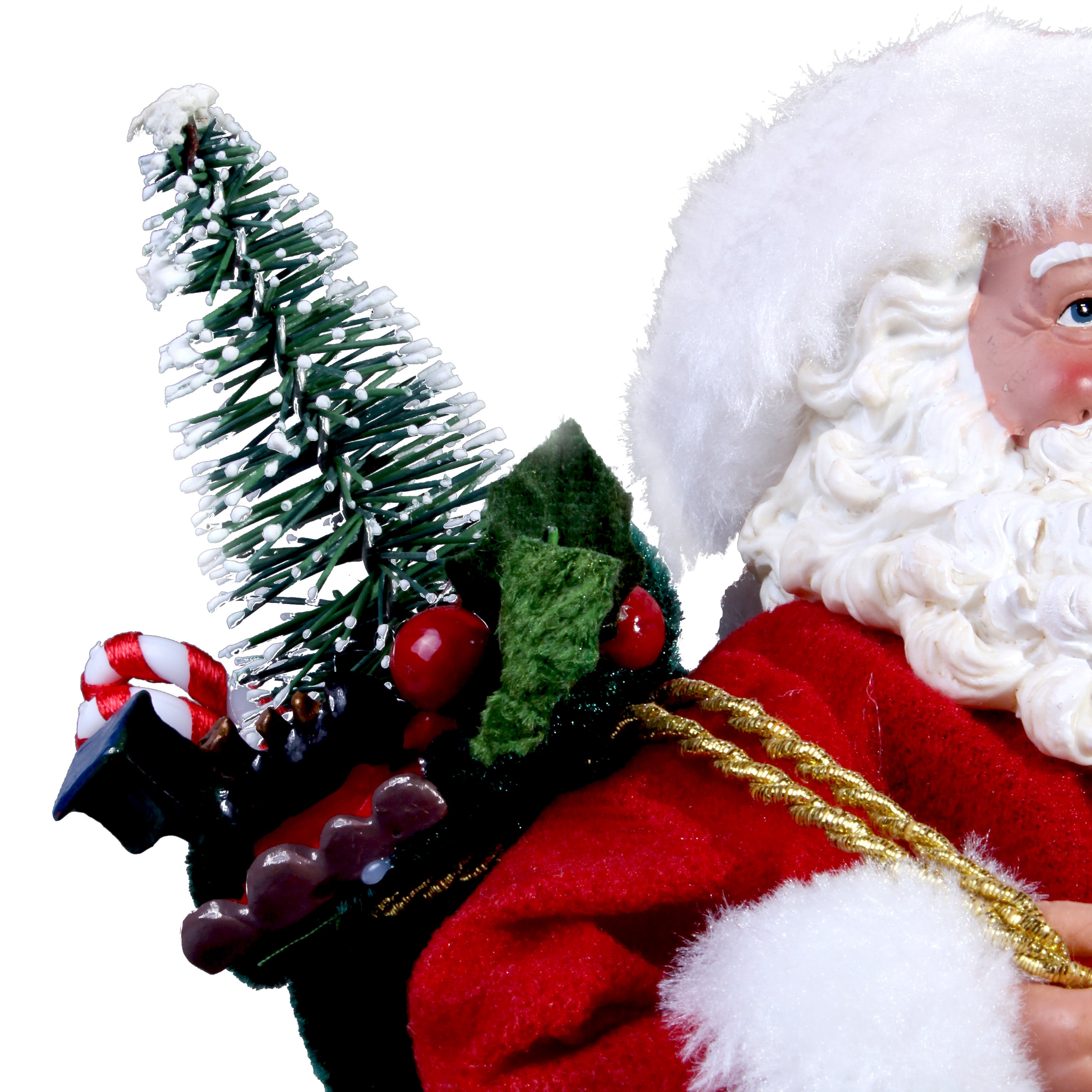 Collectible Christmas Tree Santa 27Cm 1Pc