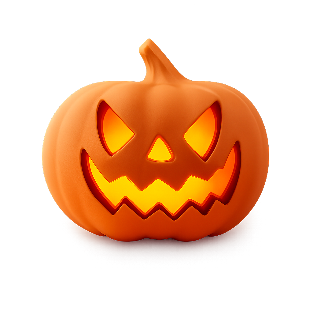 Jack-o-lantern 22cm 1pc