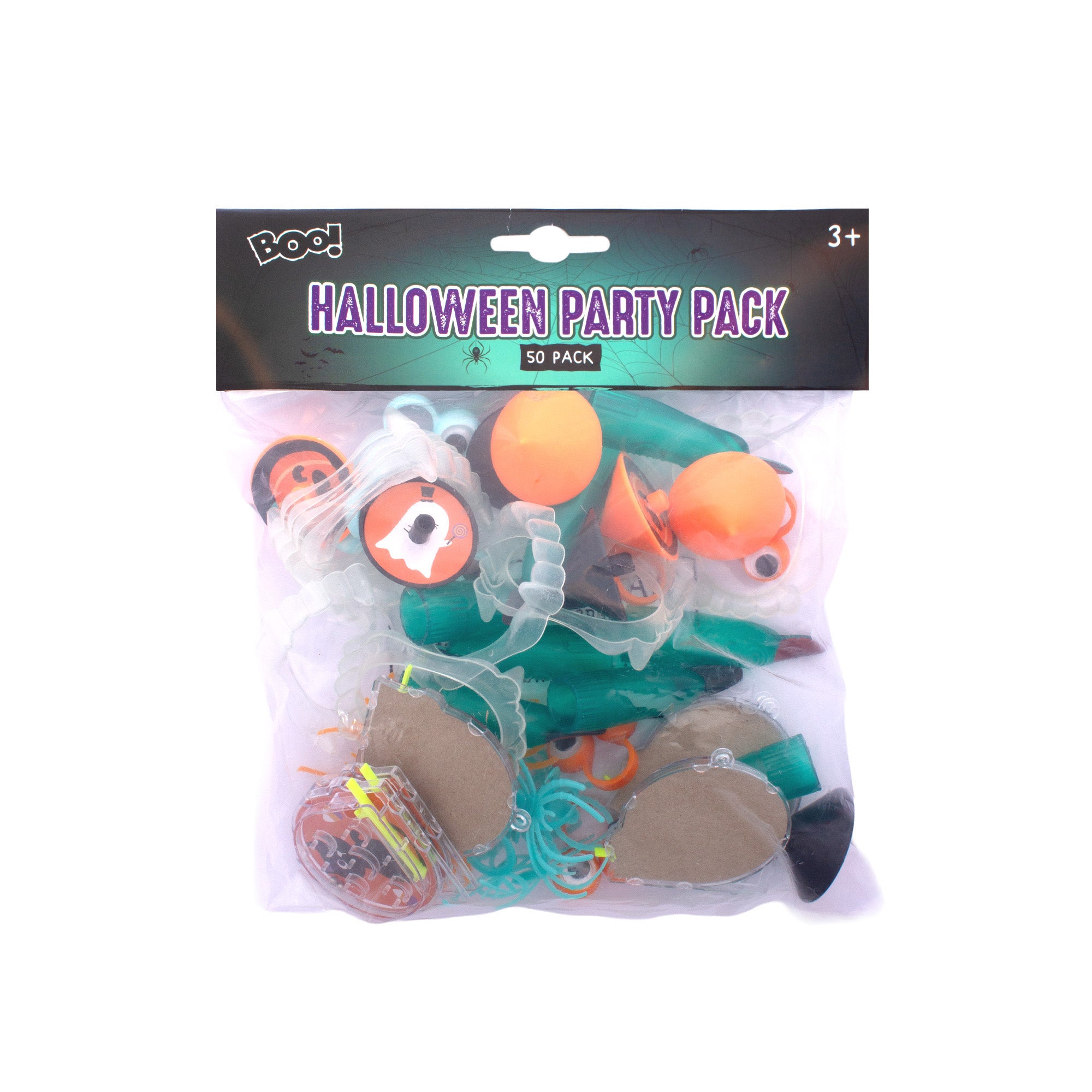 Spooktacular Party Pack Set of 50 Assorted props