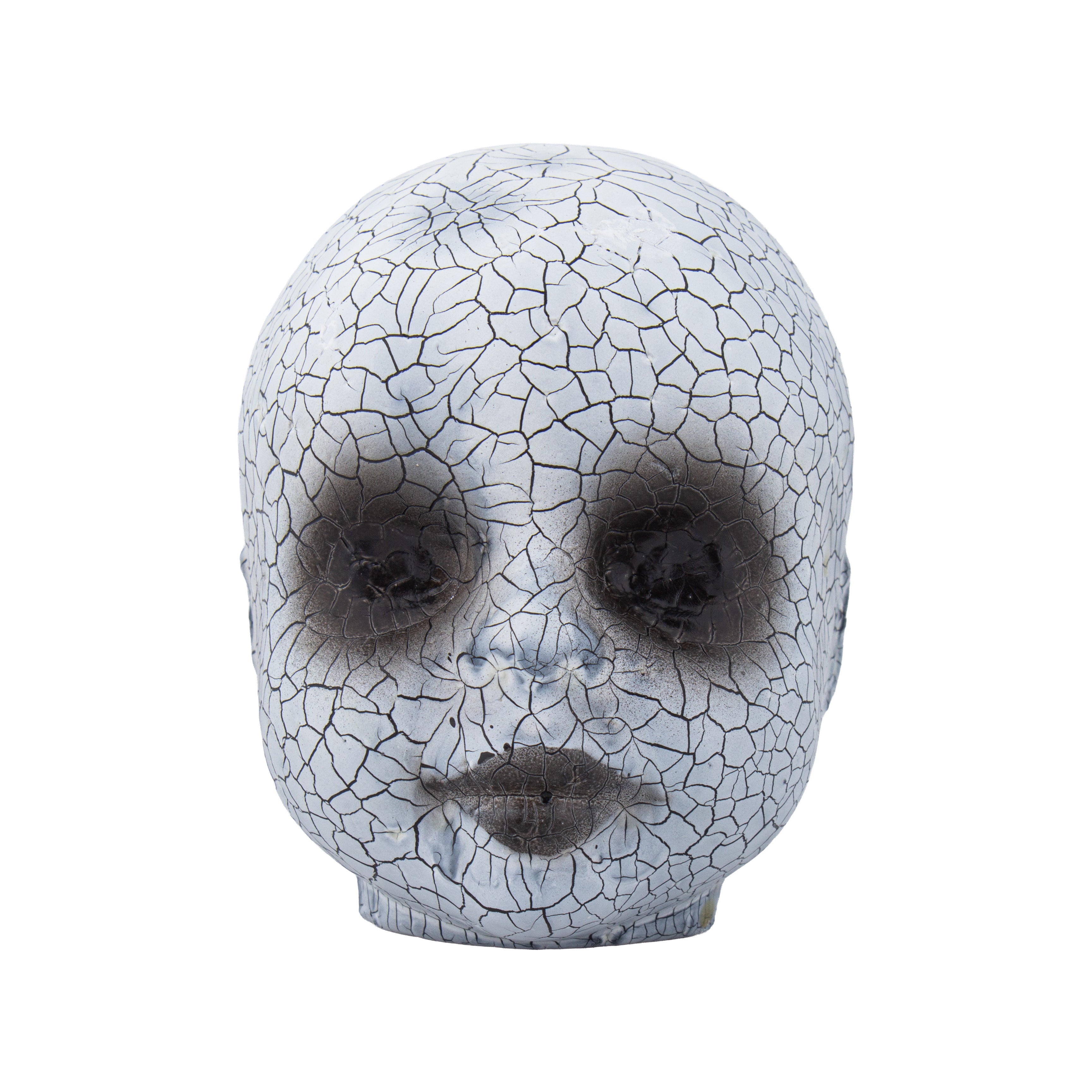 Doll Head Crackled Face 1pc