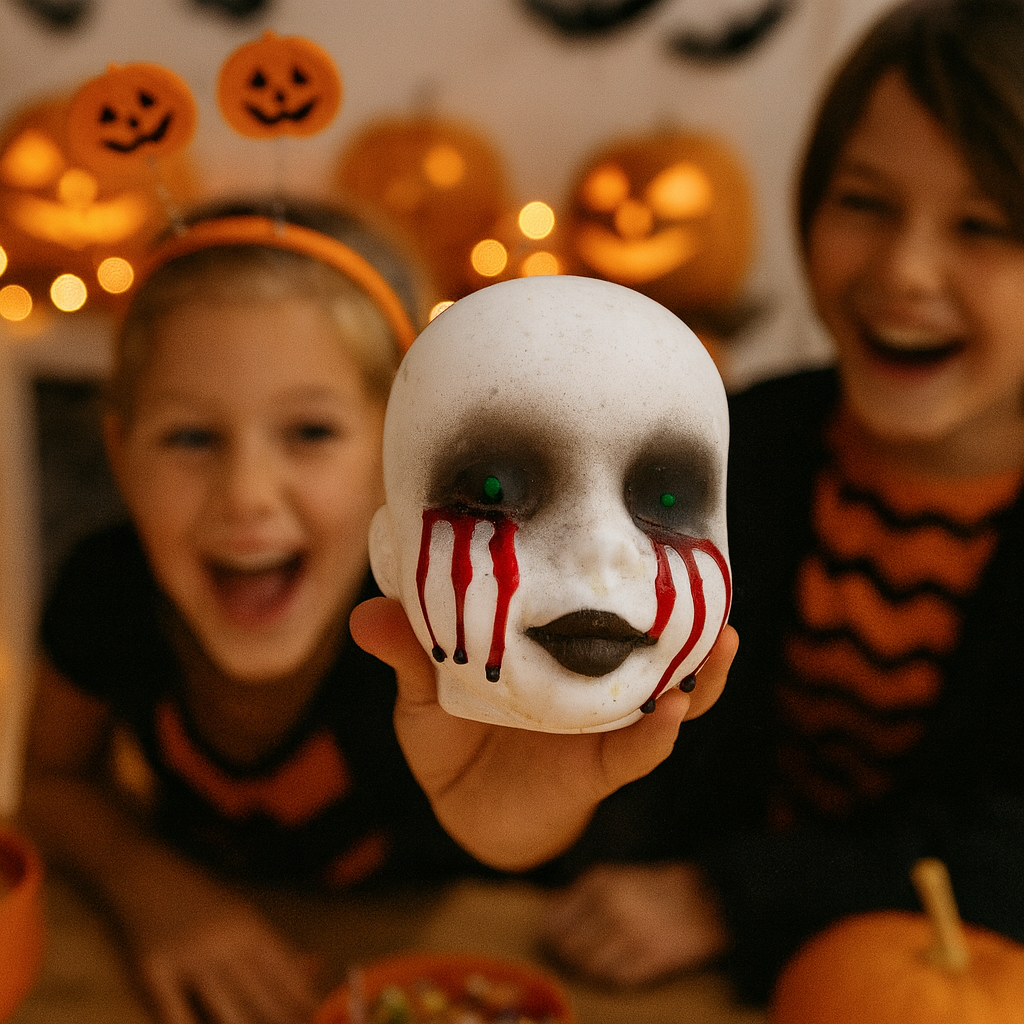 Doll Head Bloody Tears 1pc