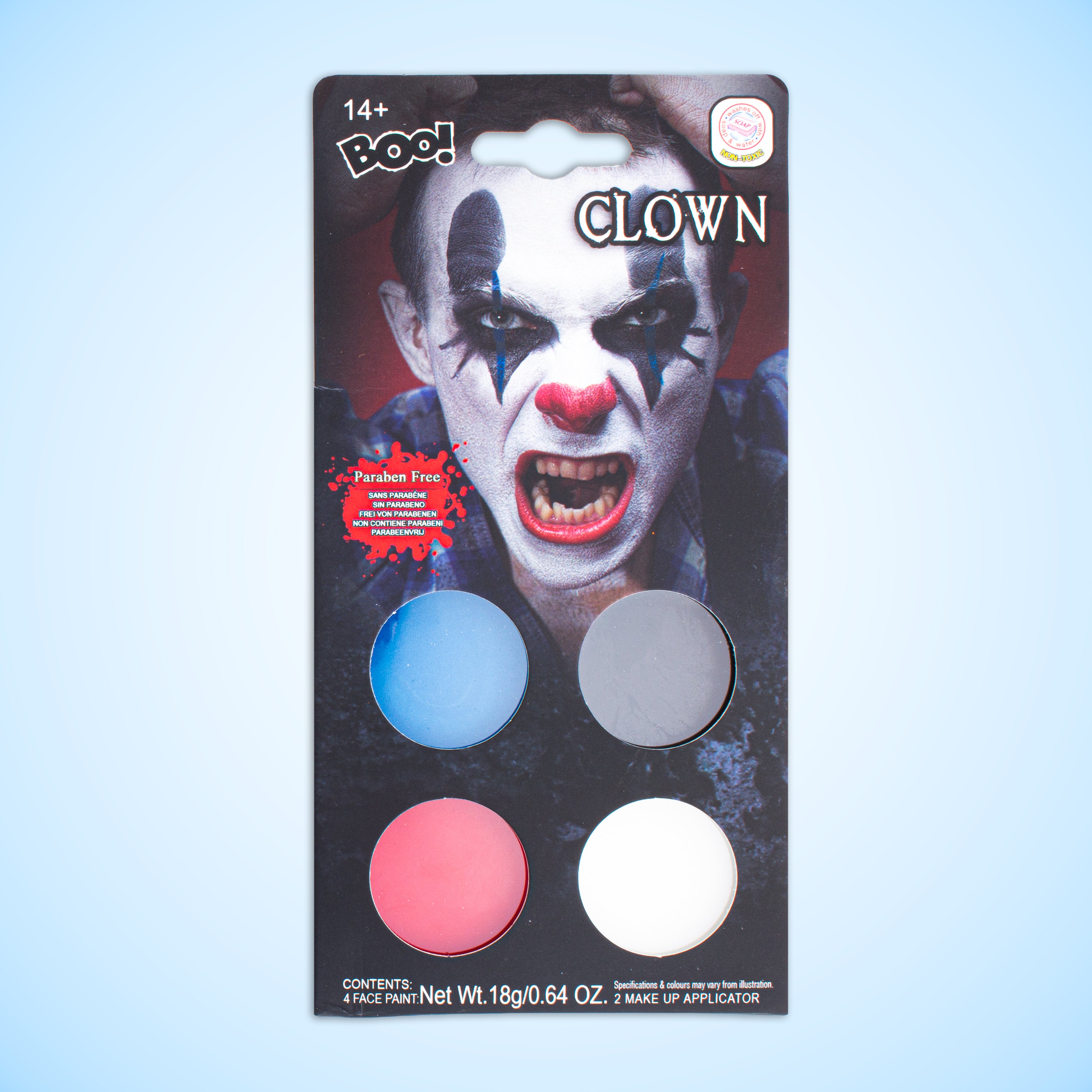 Halloween Make up kit Clown 1Pack