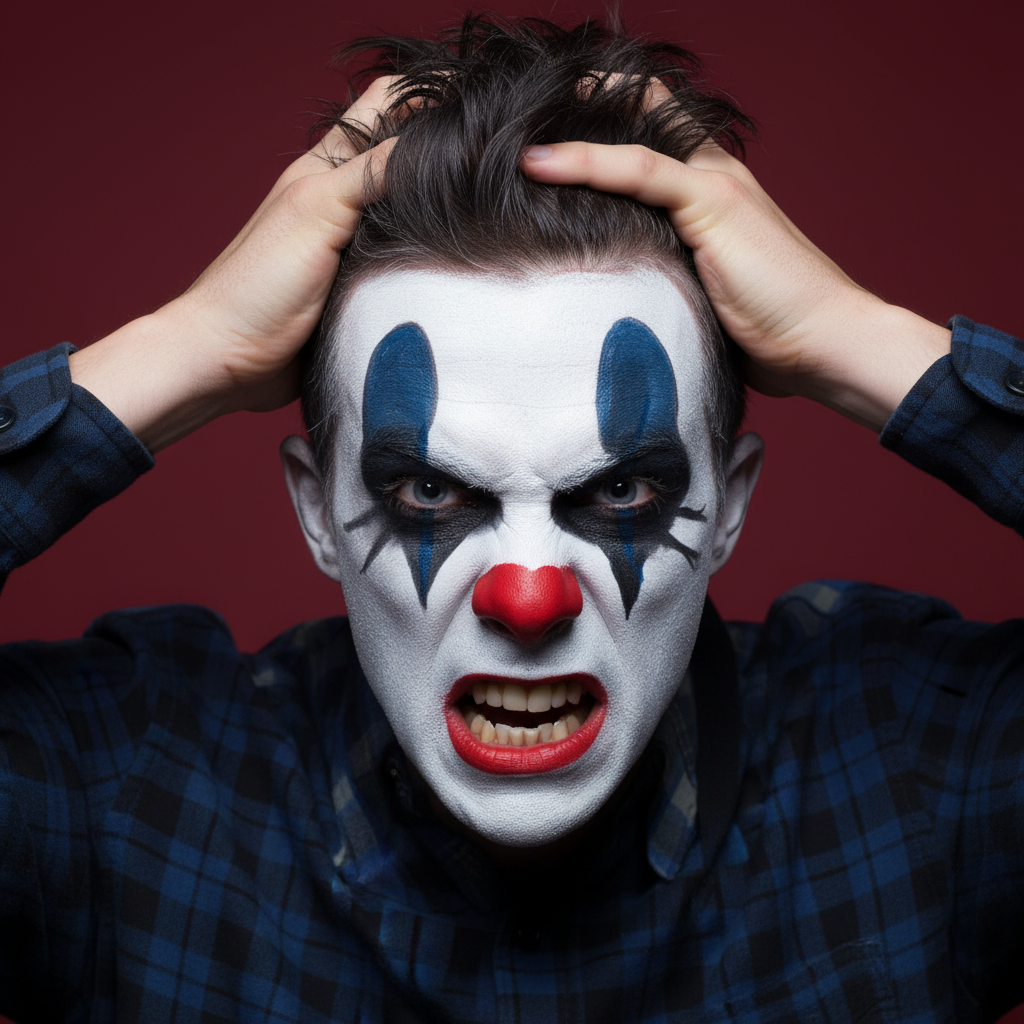 Halloween Make up kit Clown 1Pack