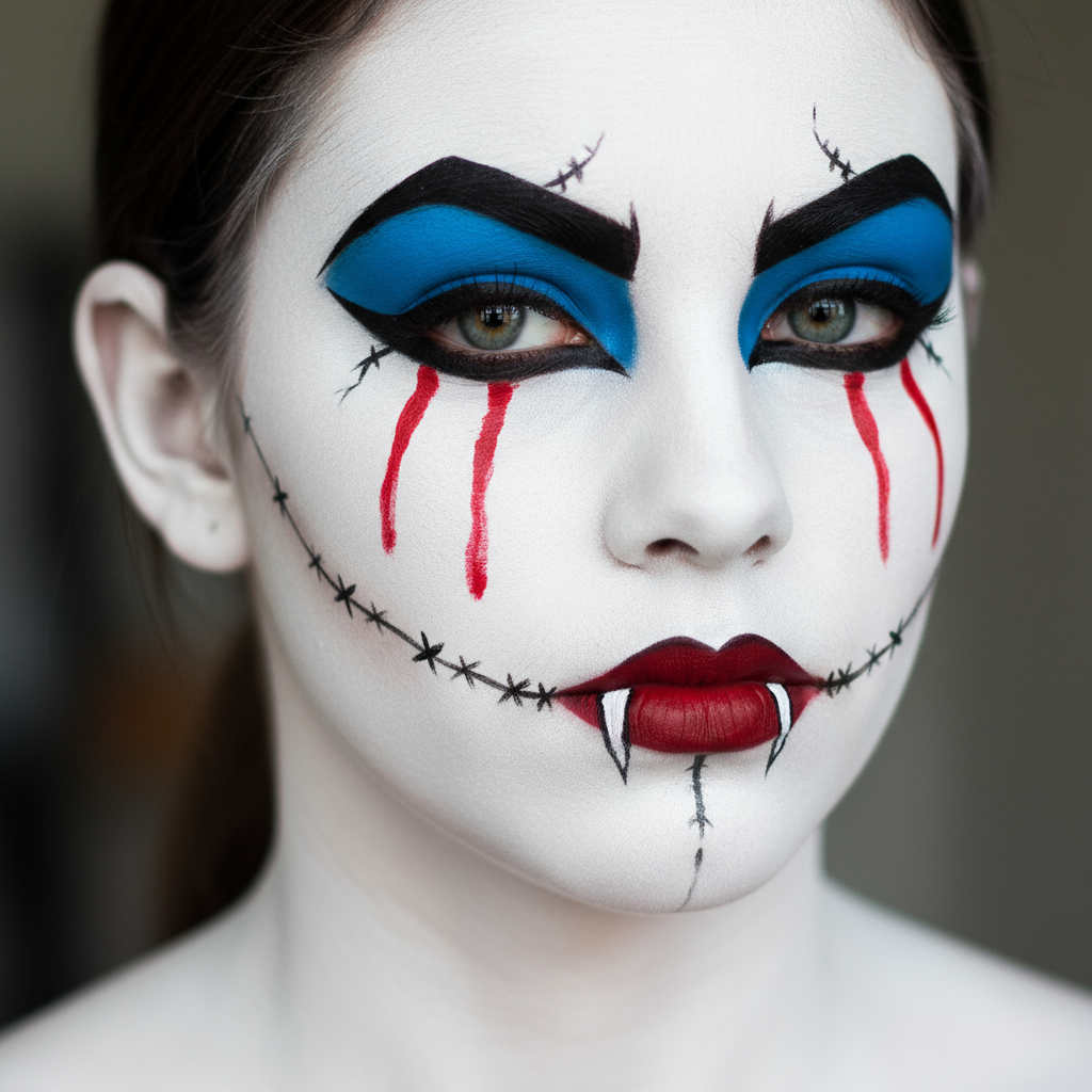 Halloween Make up kit Clown 1Pack