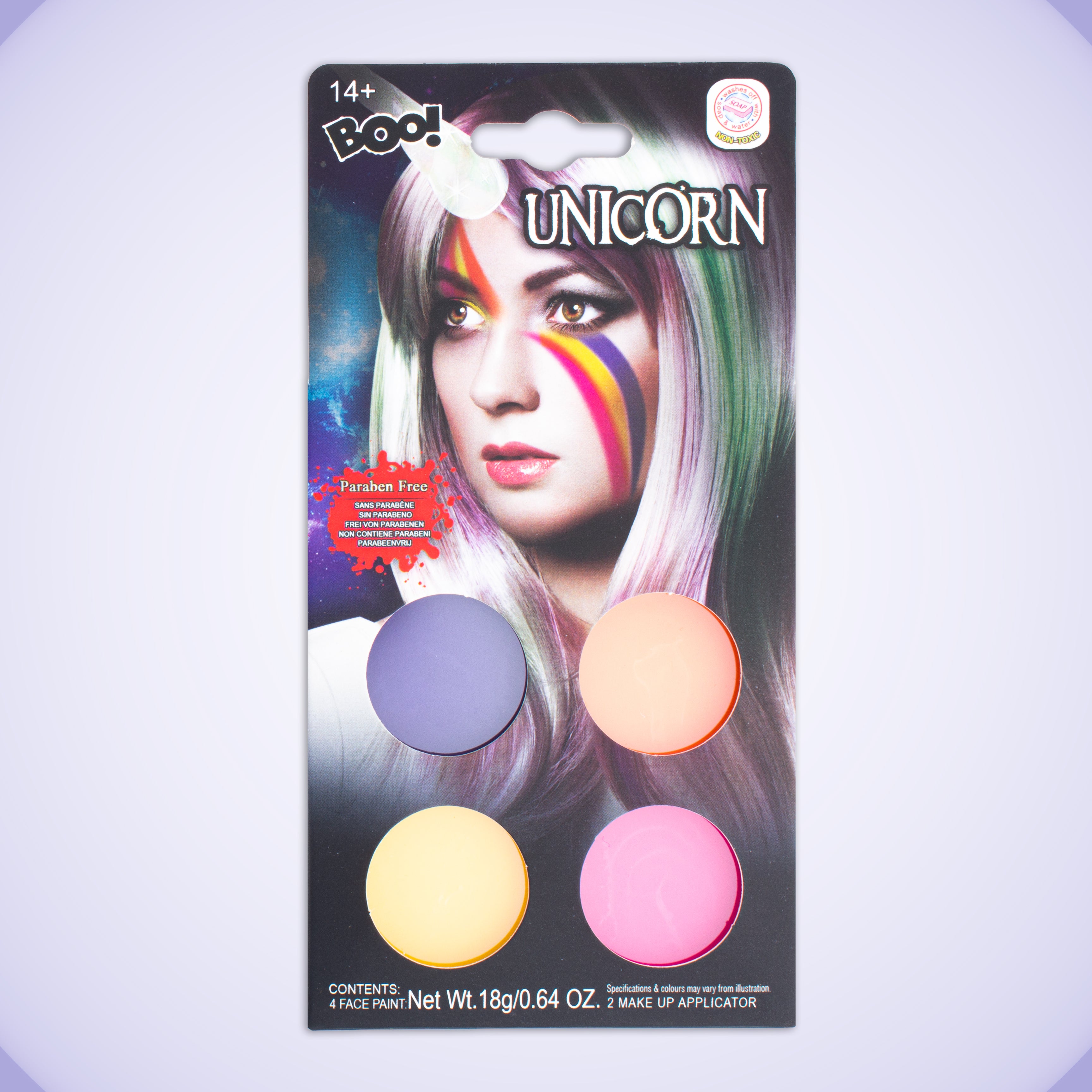 Halloween Make up kit Unicorn 1Pack