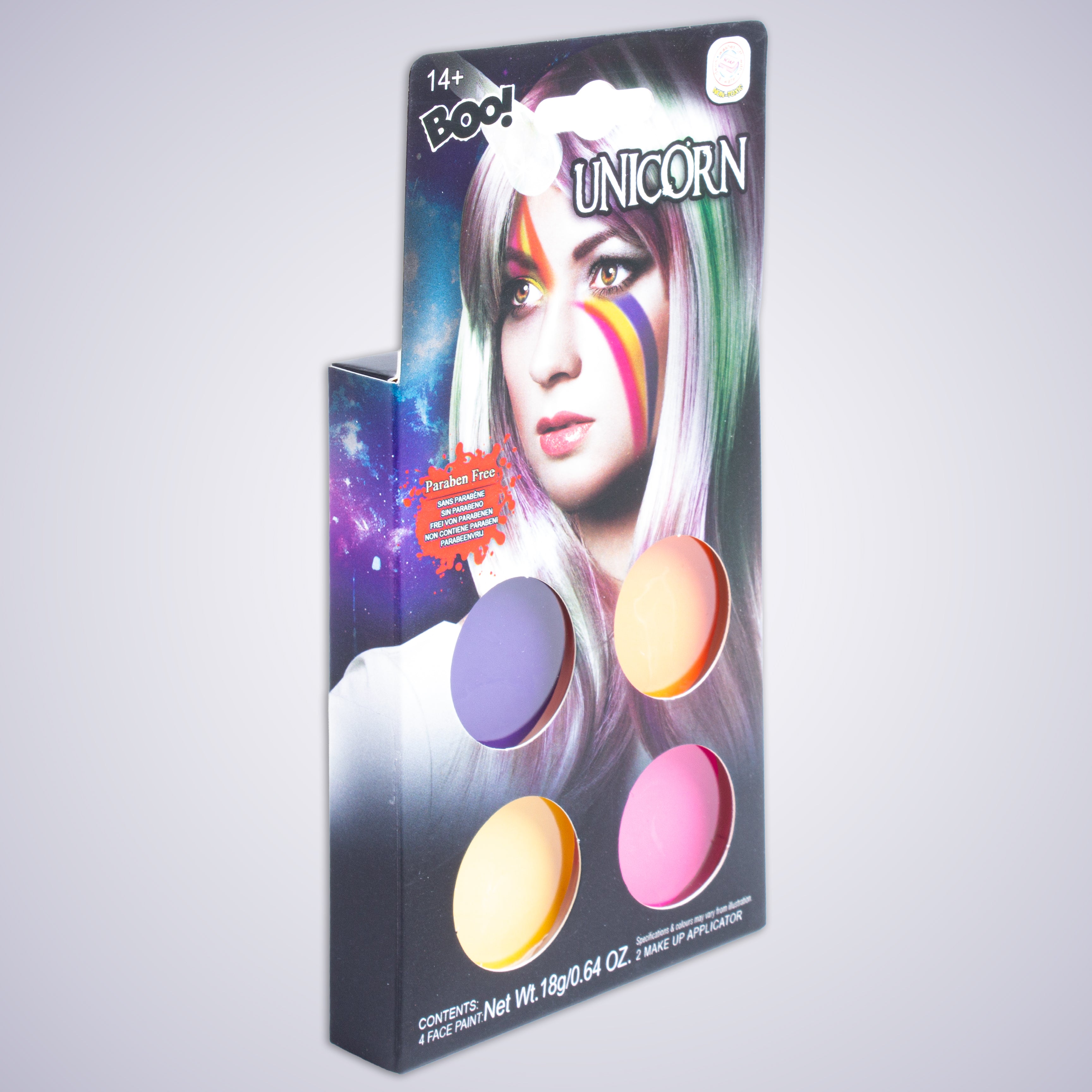 Halloween Make up kit Unicorn 1Pack