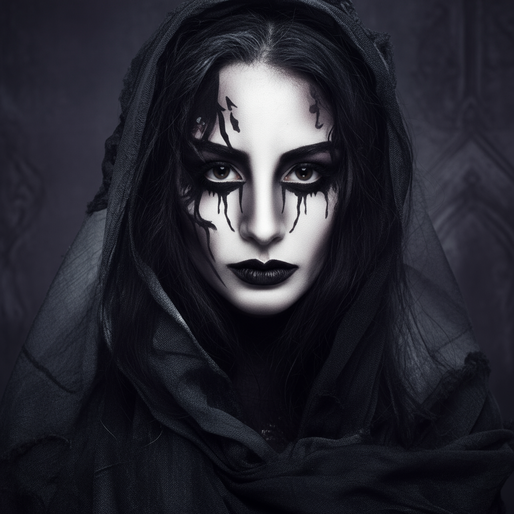 Halloween Make up kit Gothic Glam 1Pack