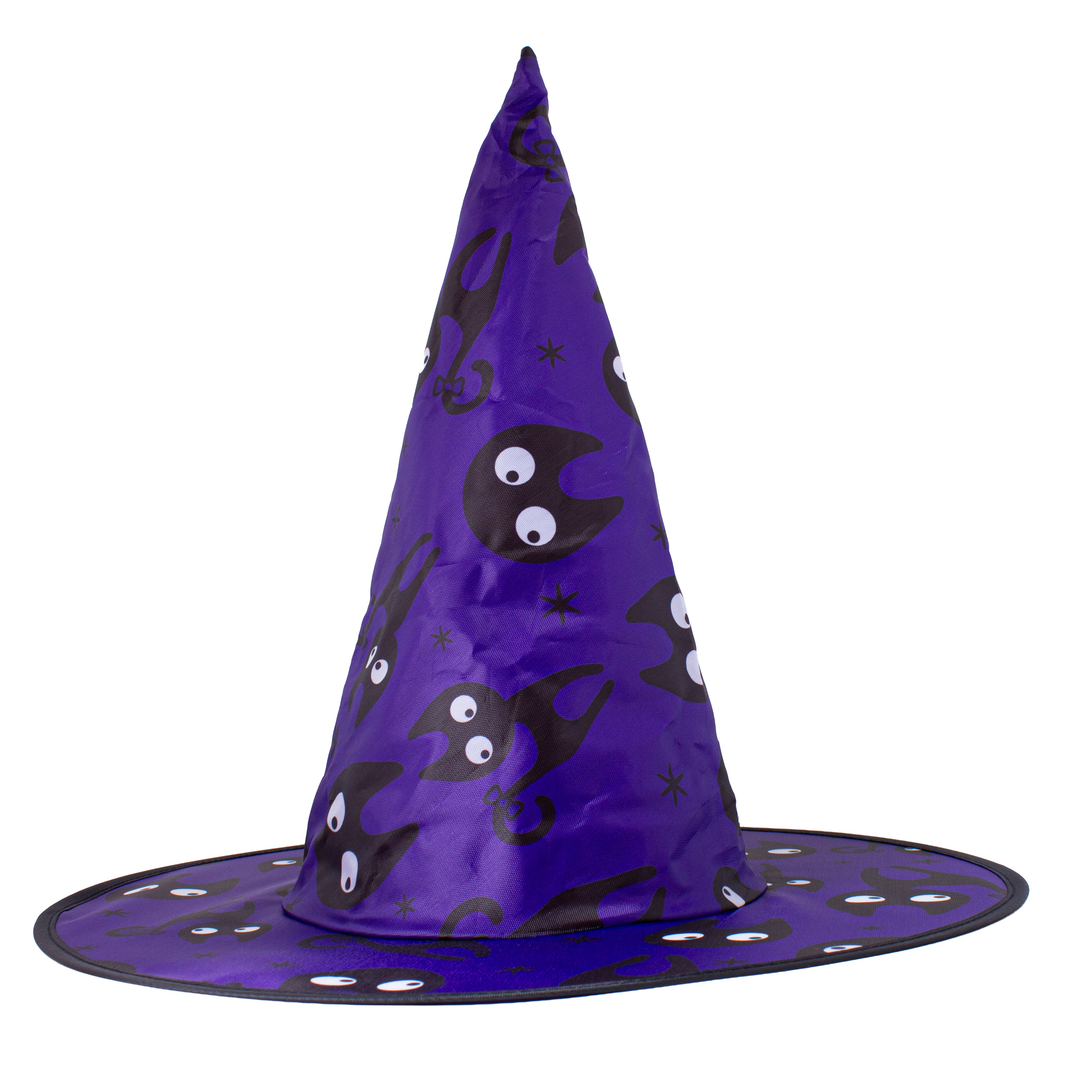Witch Hat Spooky cat Blue 1pc
