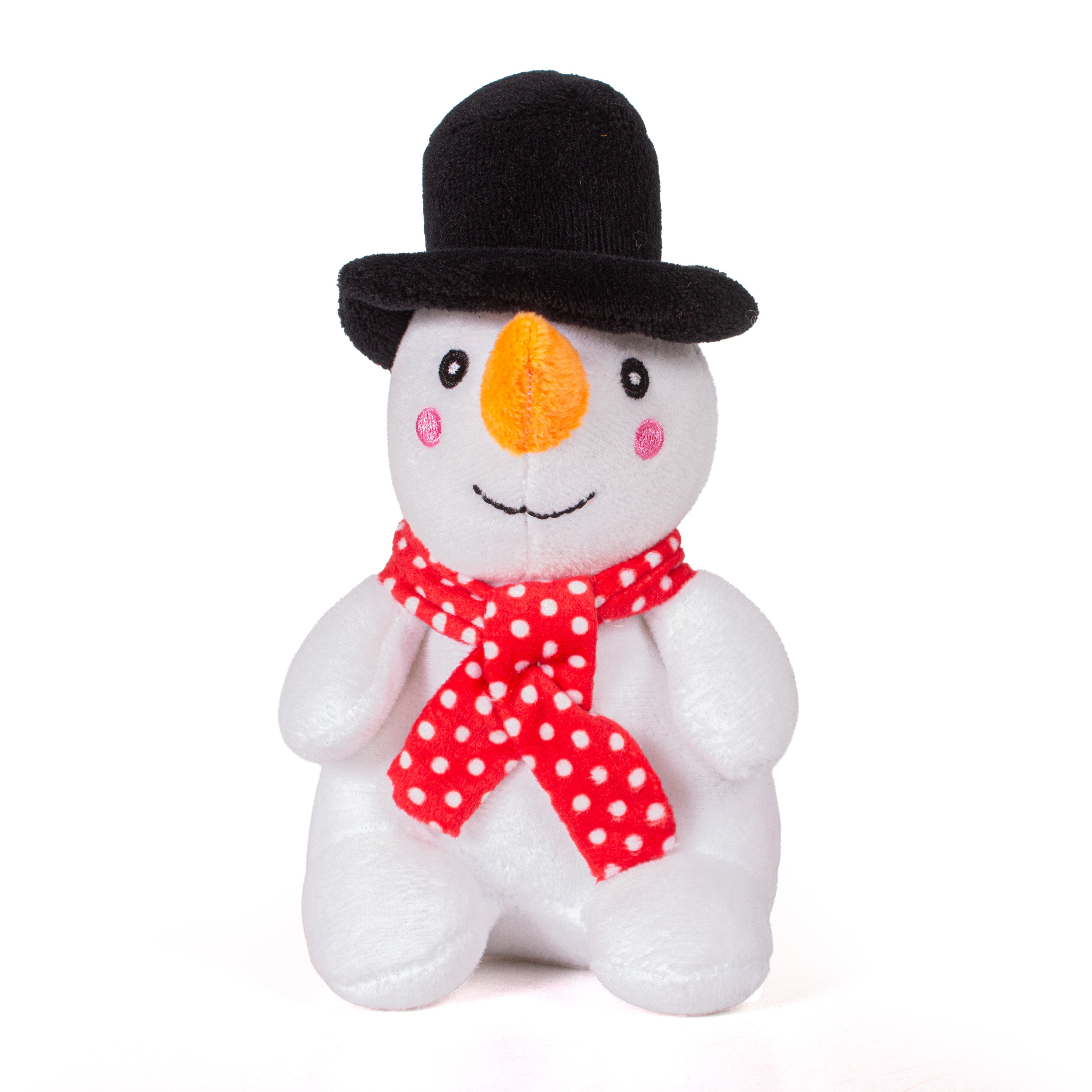 Christmas Soft Toys Snowman 8 X 8 X 14cm 1pc