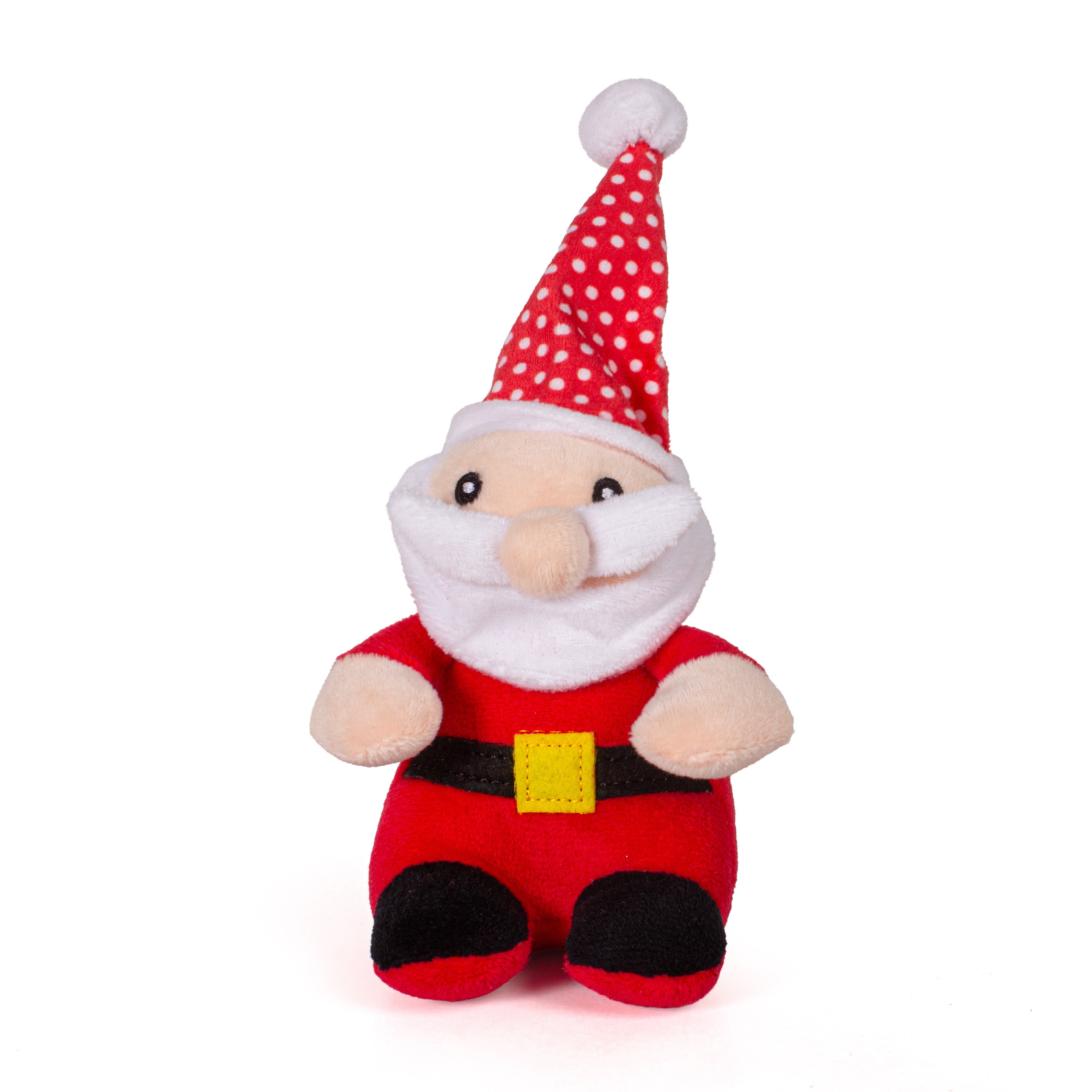 Christmas Soft Toys Santa 8 X 8 X 14cm 1pc