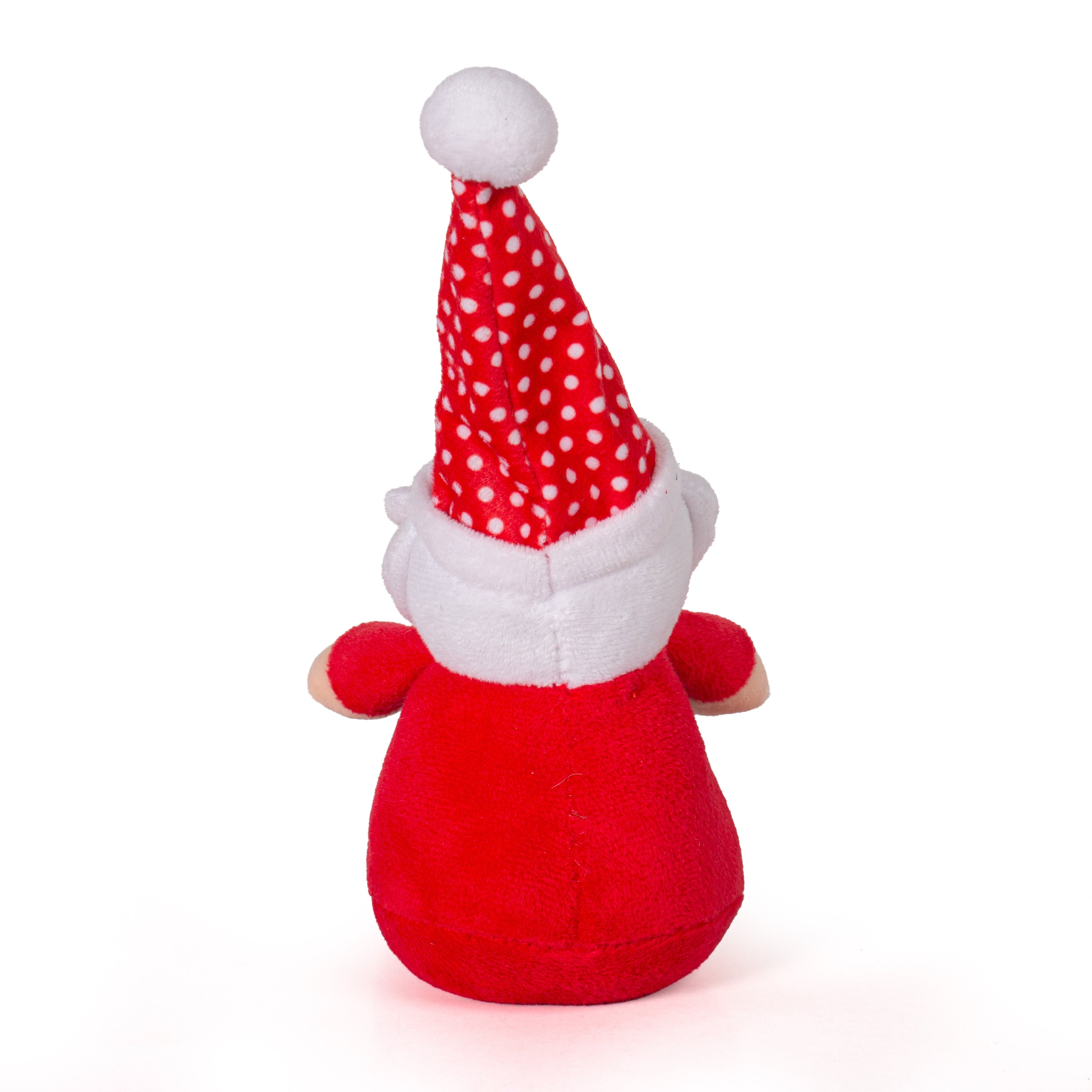 Christmas Soft Toys Santa 8 X 8 X 14cm 1pc