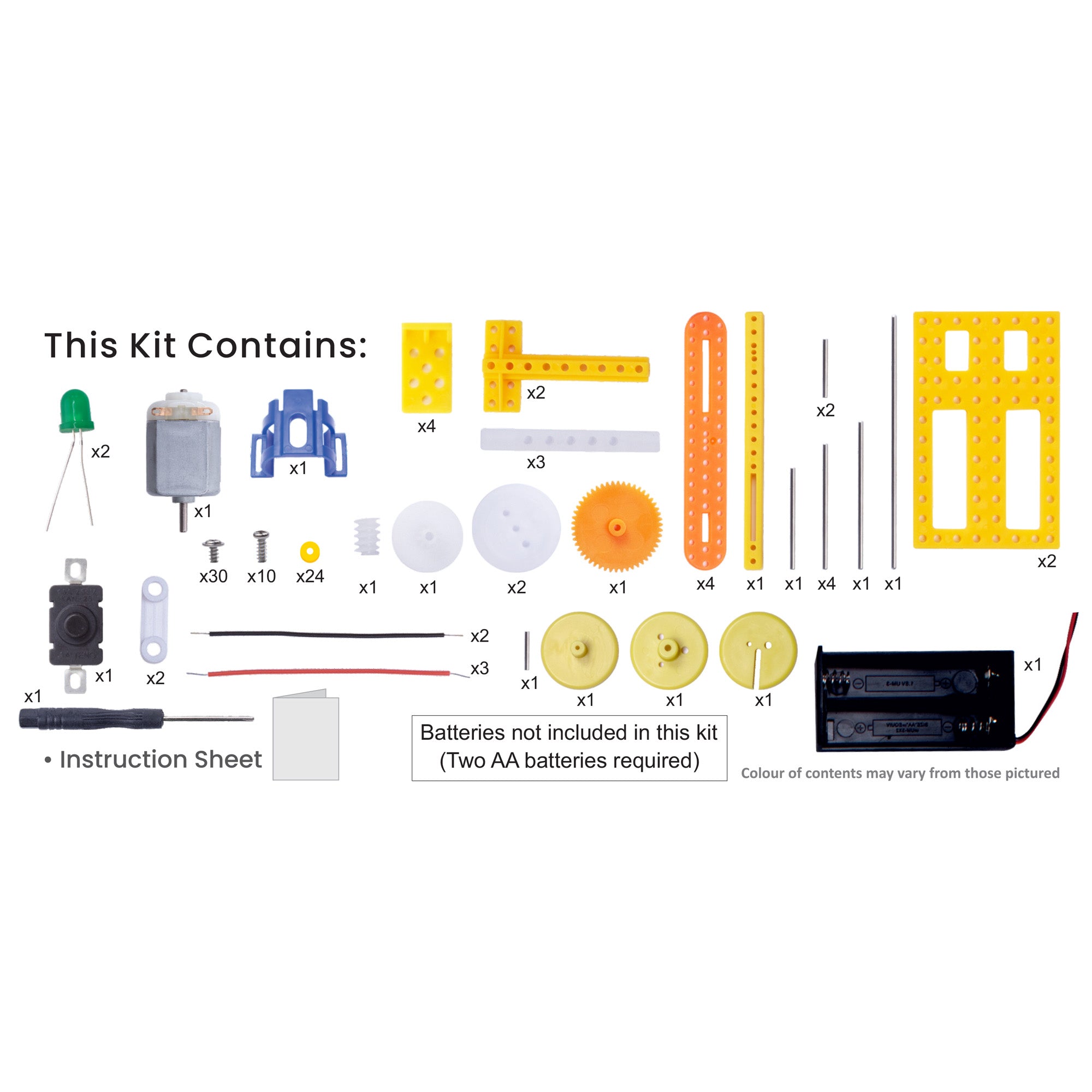 DIY STEM Learning Kit Build Your Own Walking Robot 1 BOX