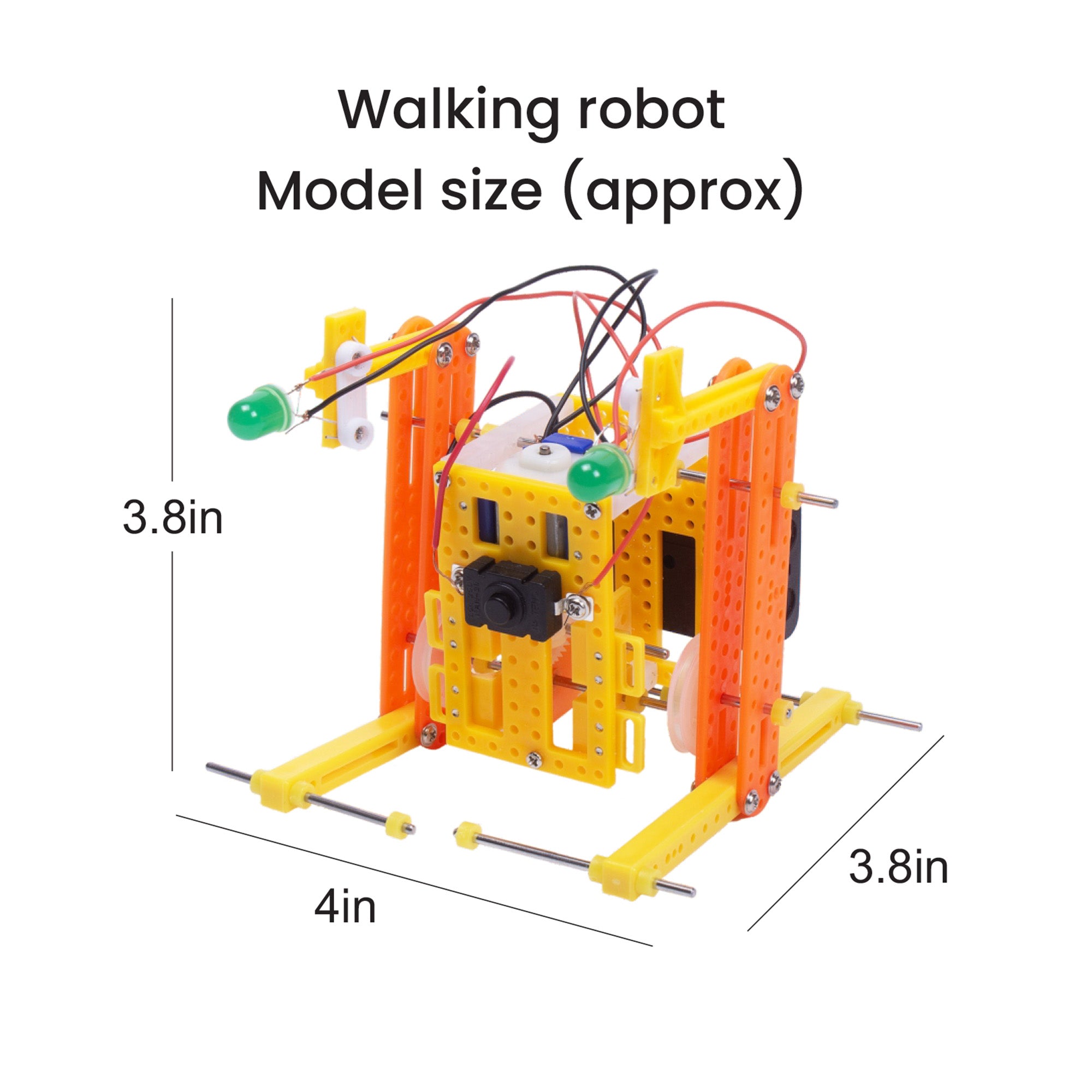 DIY STEM Learning Kit Build Your Own Walking Robot 1 BOX