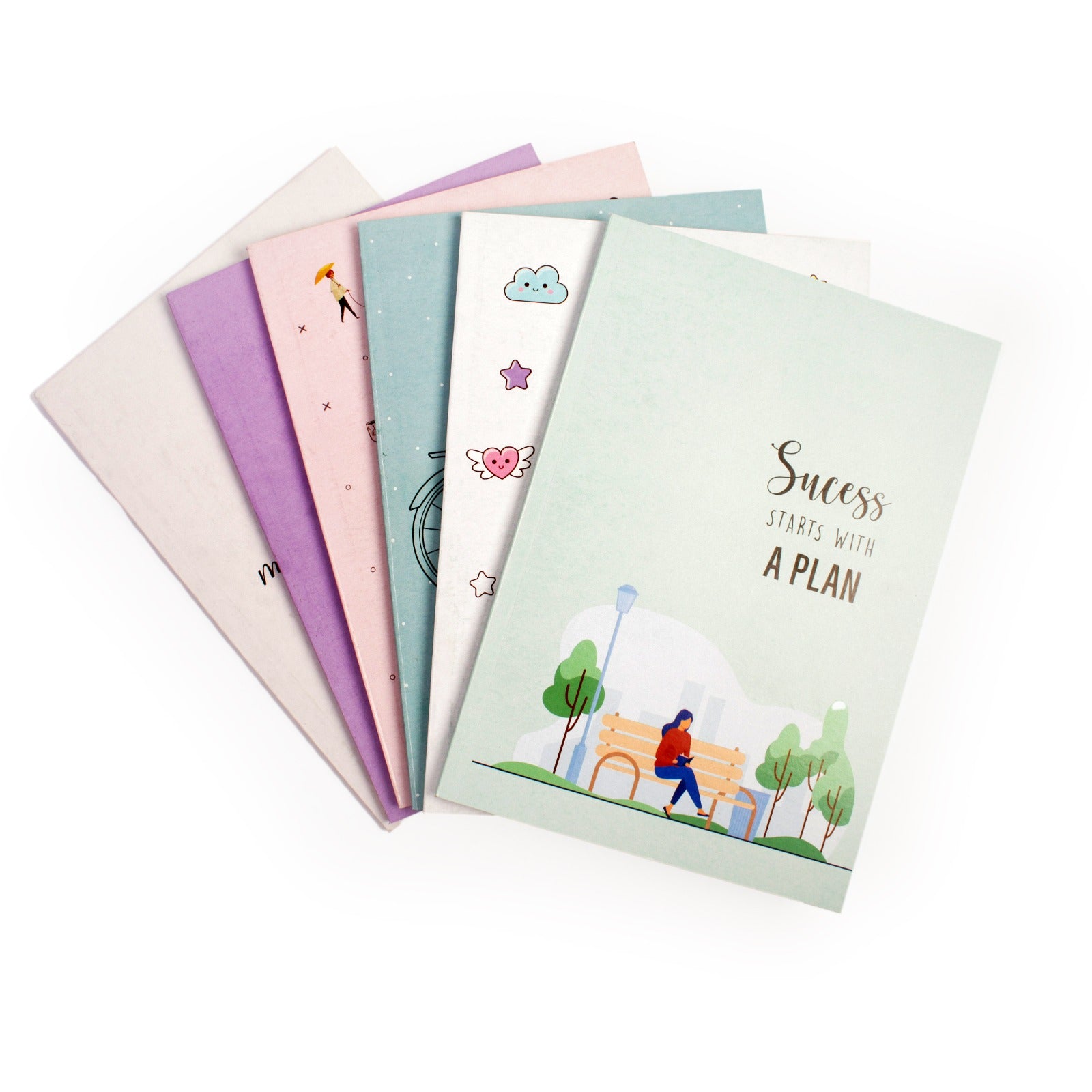Success Starts With A Plan Ruled Notebook  A5 90Gsm 64Pages
