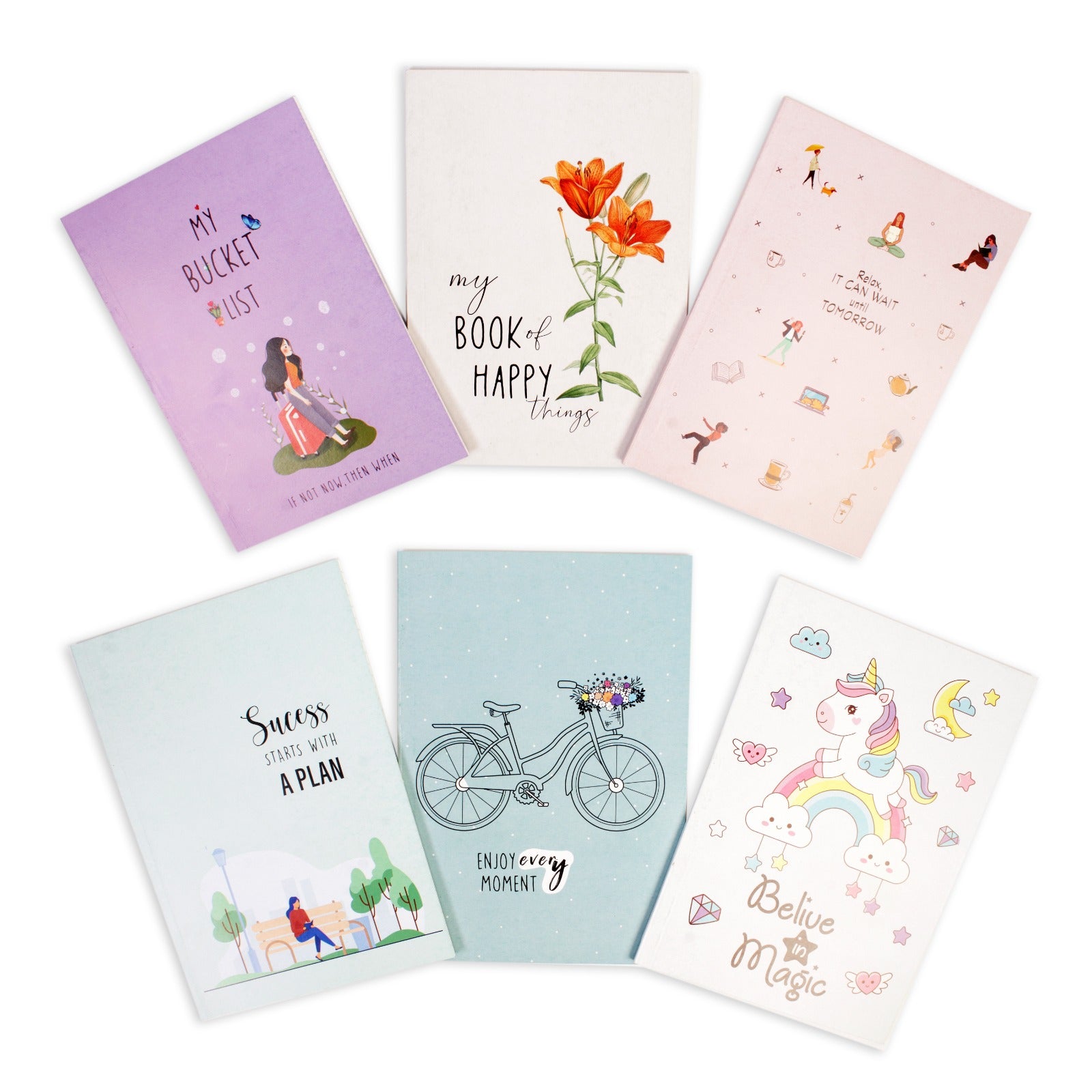 Believe In Magic Ruled Notebook A5 90Gsm 64Pages