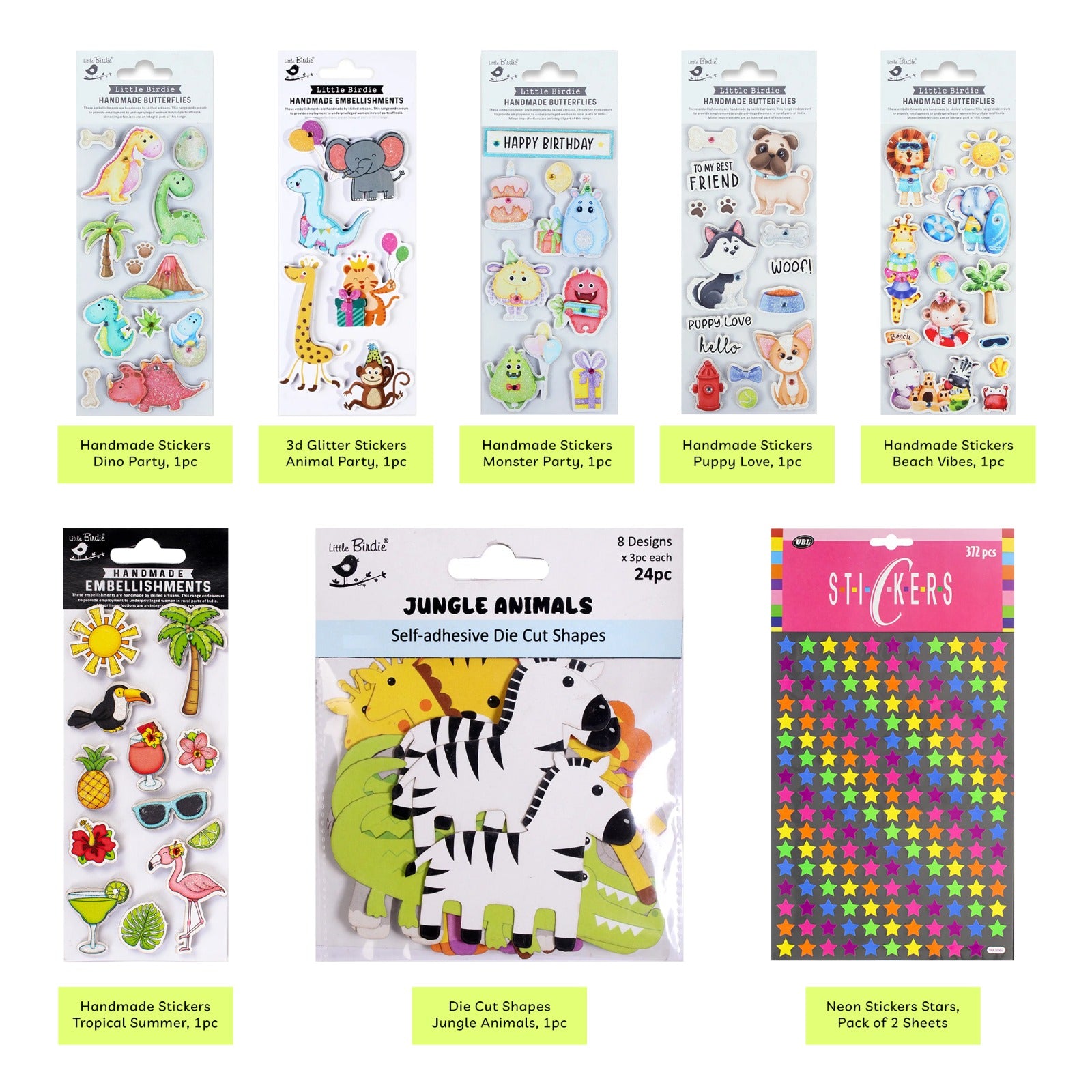 Sticker Mystery Box For Boys - 3 to 6 years